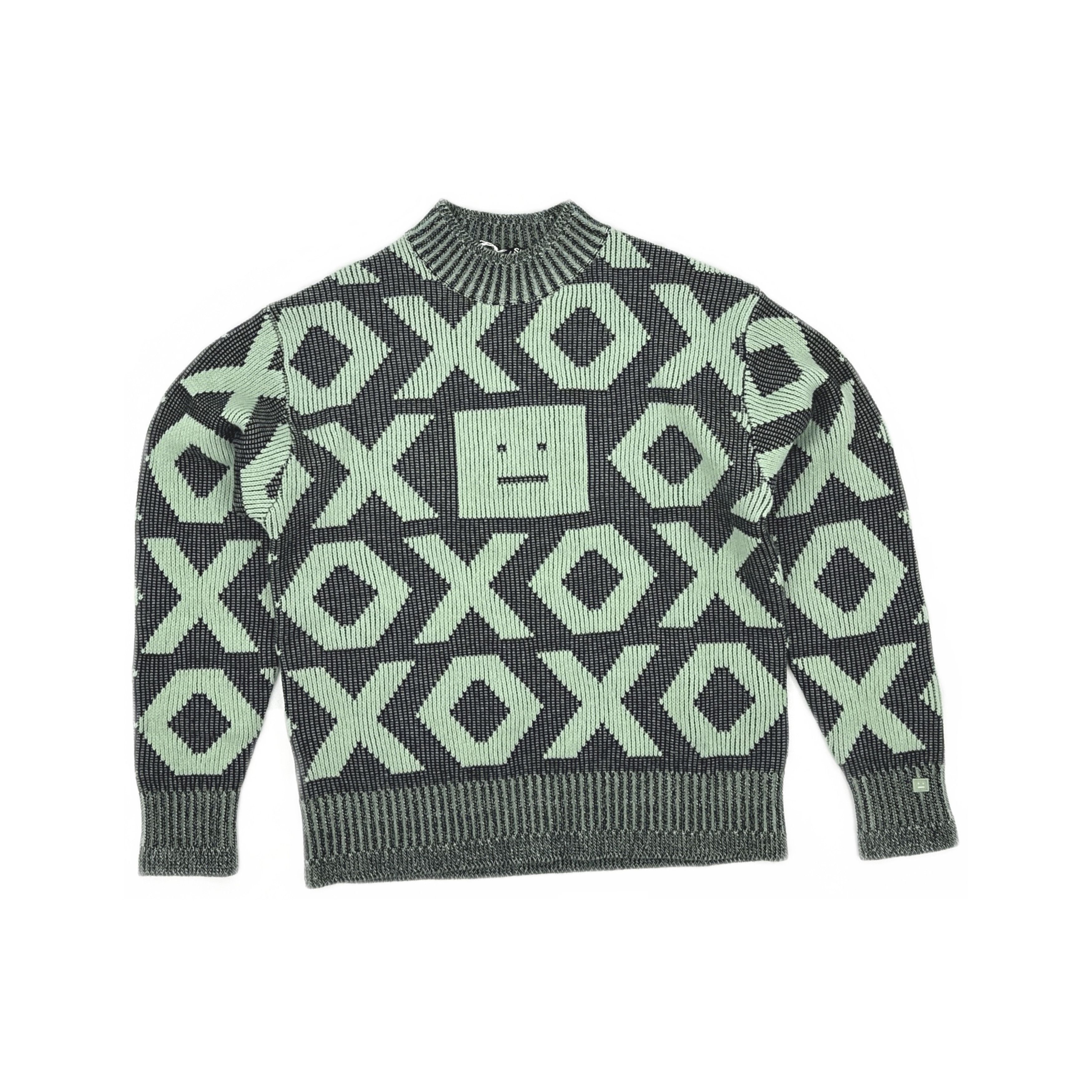Acne Studios Acne Studios Logo Jacquard Knit Sweater Size XXS Size US XXS / EU 40 - 1 Thumbnail
