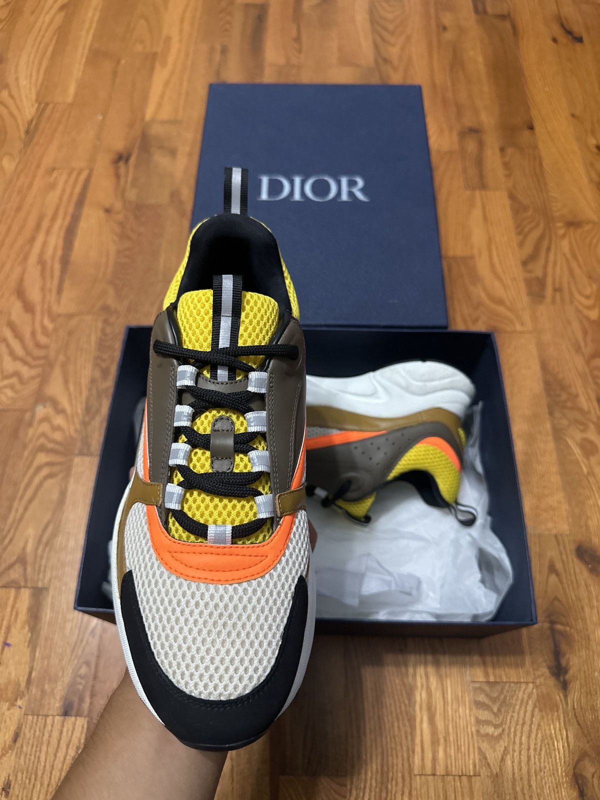 Dior Dior B22 Ebony Camel Size US 9 / EU 42 - 2 Thumbnail