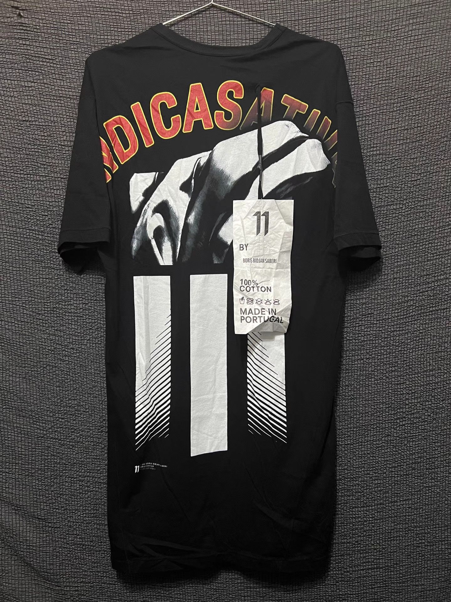 Boris Bidjan Saberi print short-sleeve t-shirt