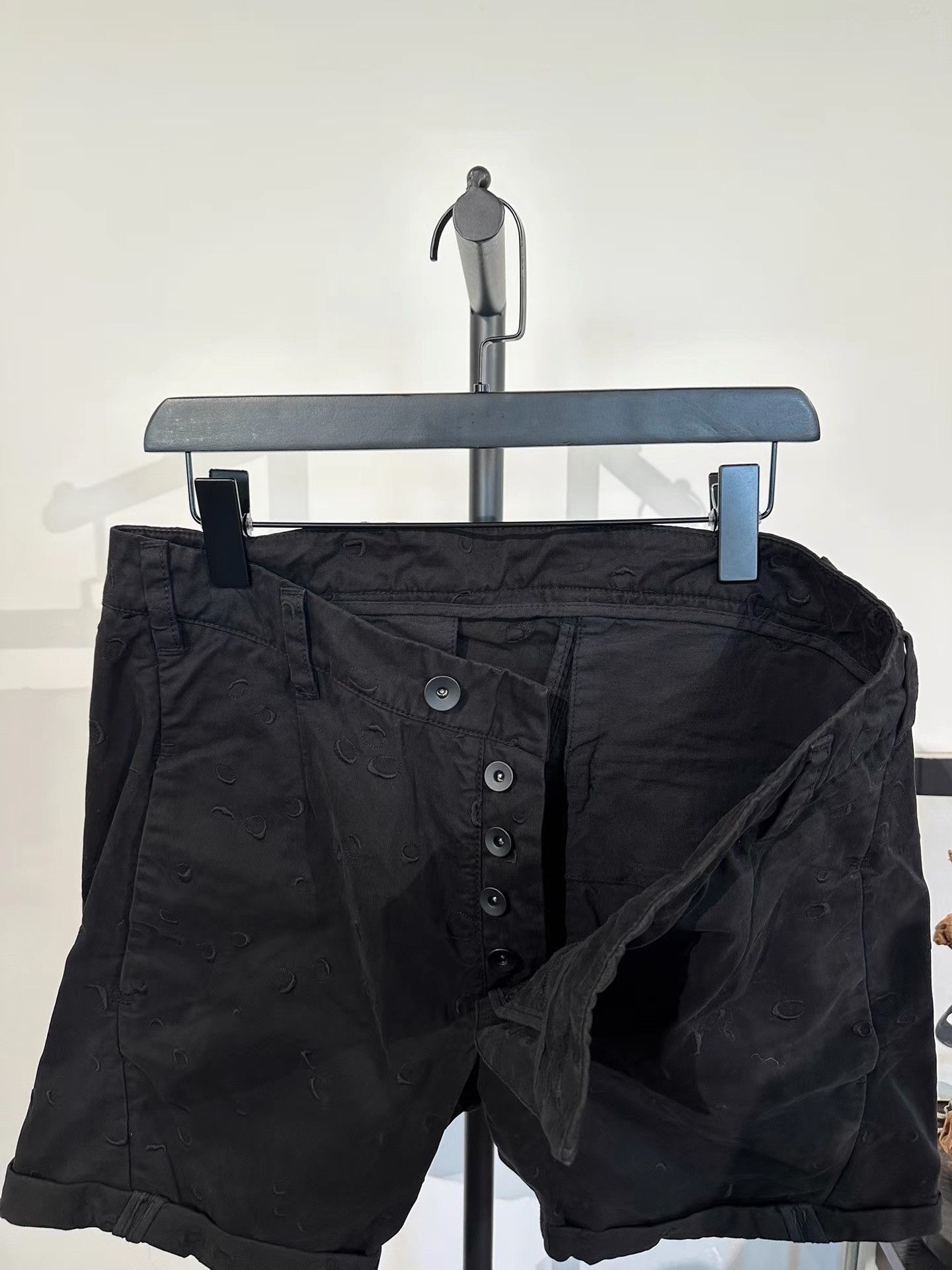 11 By Boris Bidjan Saberi 11by BBS P5 Stitched Twill Shorts K35 Size US 35 - 3 Thumbnail