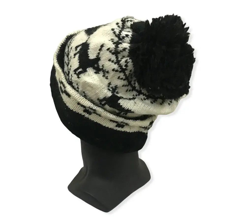 Japanese Brand × Vintage Japanese Brand Fullprint Bobble Beanie Hat Size ONE SIZE - 3 Thumbnail