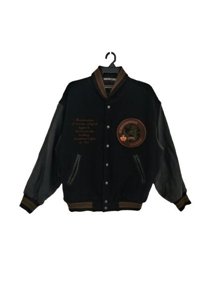 McGregor Vintage McGregor Varsity Jacket Snap Button Nice Style Size US L / EU 52-54 / 3 - 1 Thumbnail