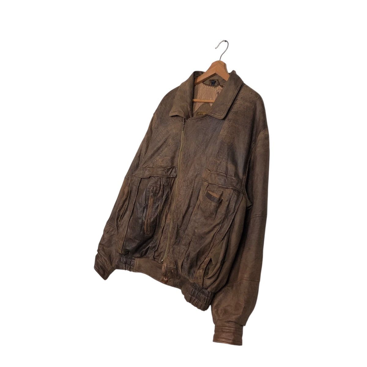 Japanese Brand 📌Vintage Biker Leather Jacket L-Lantic Issey Miyake Size US S / EU 44-46 / 1 - 3 Thumbnail