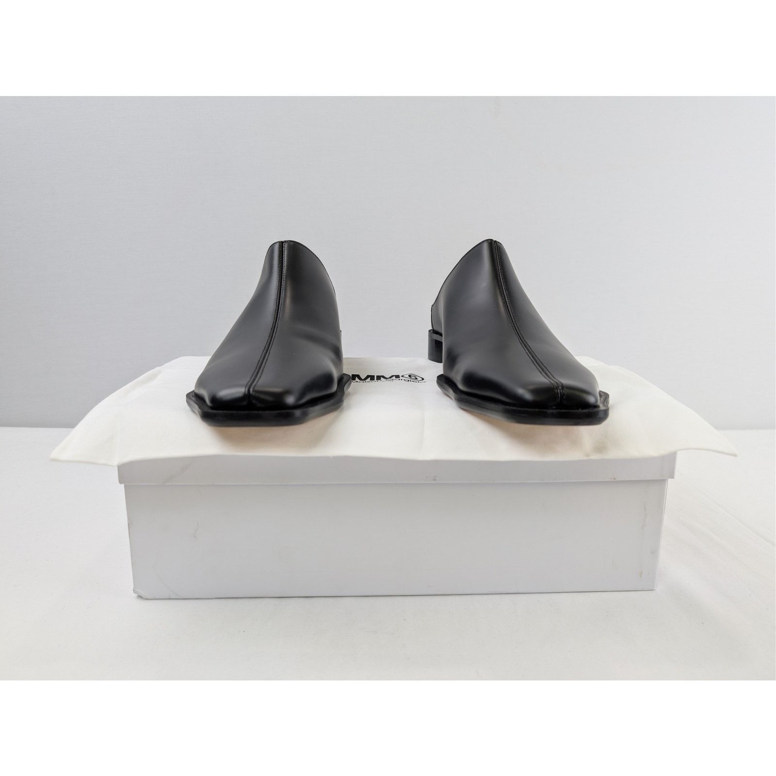 Maison Margiela o1rshd1 MM6 Maison Margiela Leather Mules Sandals Slippers Size US 11 / EU 44 - 15 Thumbnail