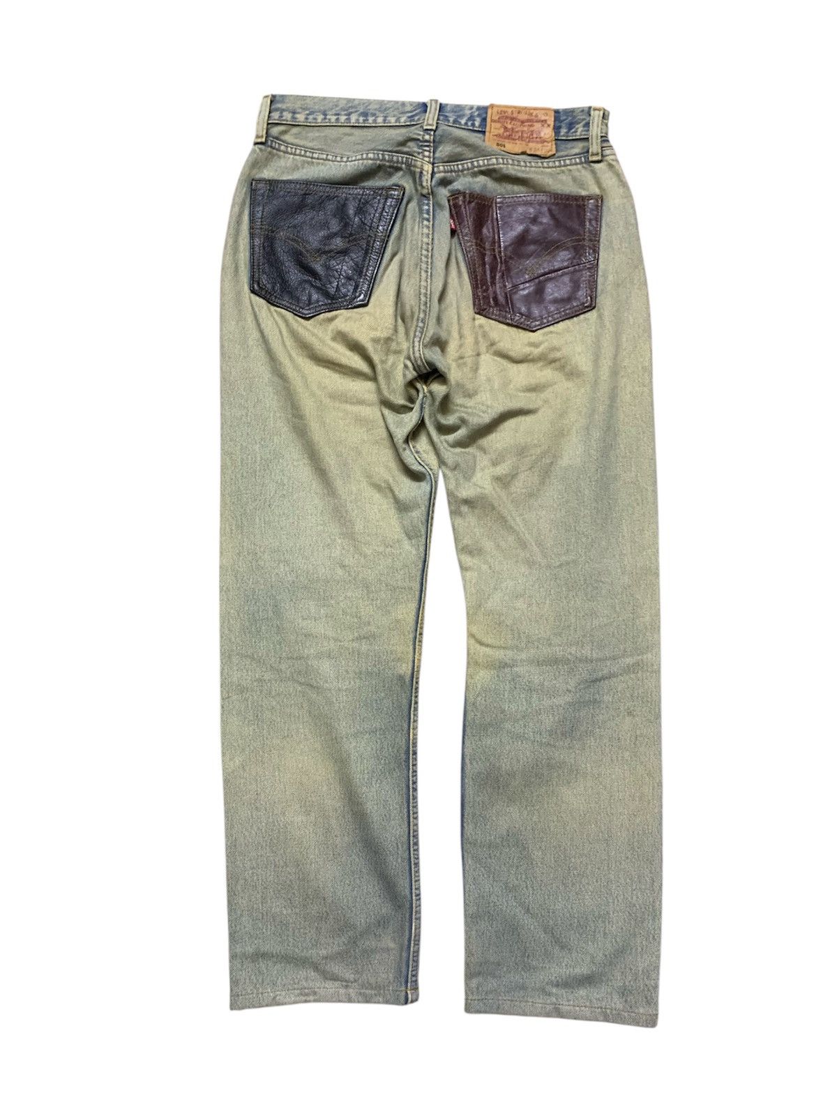 Levi's Vintage Clothing Vintage Levi’s 501 XX Mud Washed Distress Denim Grunge Size US 30 / EU 46 - 2 Thumbnail