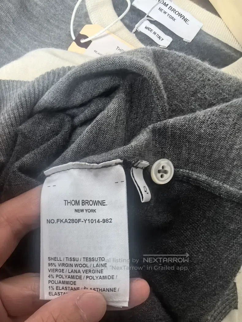 Thom Browne Thom Browne Wool sweater Size US XS / EU 42 / 0 - 5 Thumbnail