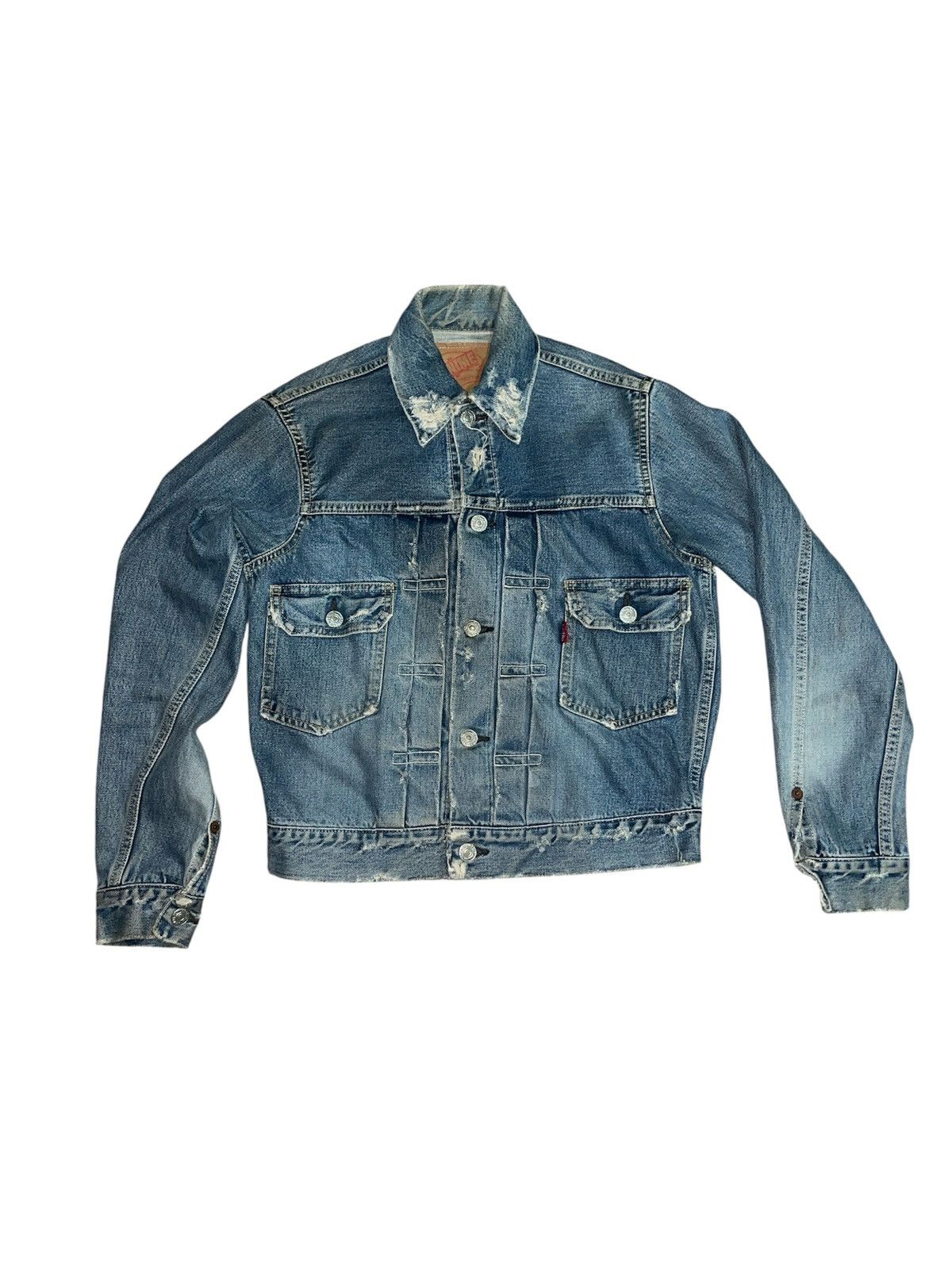 Denime Denime Selvedge Type 2 Jacket D-HG1118 Size US S / EU 44-46 / 1 - 1 Thumbnail