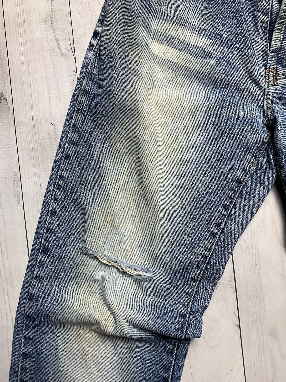Armani × Giorgio Armani × Vintage Vintage Giorgio Armani jeans denim size 32 distressed Size US 32 / EU 48 - 4 Thumbnail