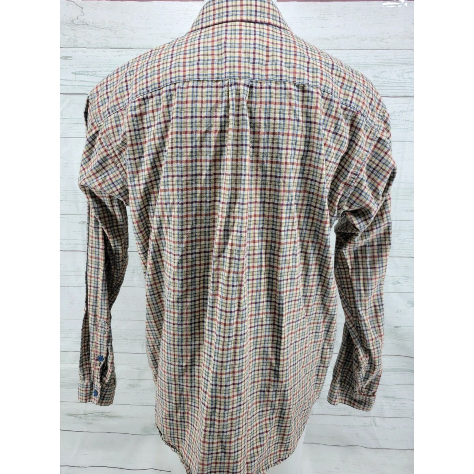 Patagonia Patagonia Men's XL Shirt Button-Down Collared Plaid Long Sleeve Organic Cotton Size US XL / EU 56 / 4 - 7 Thumbnail