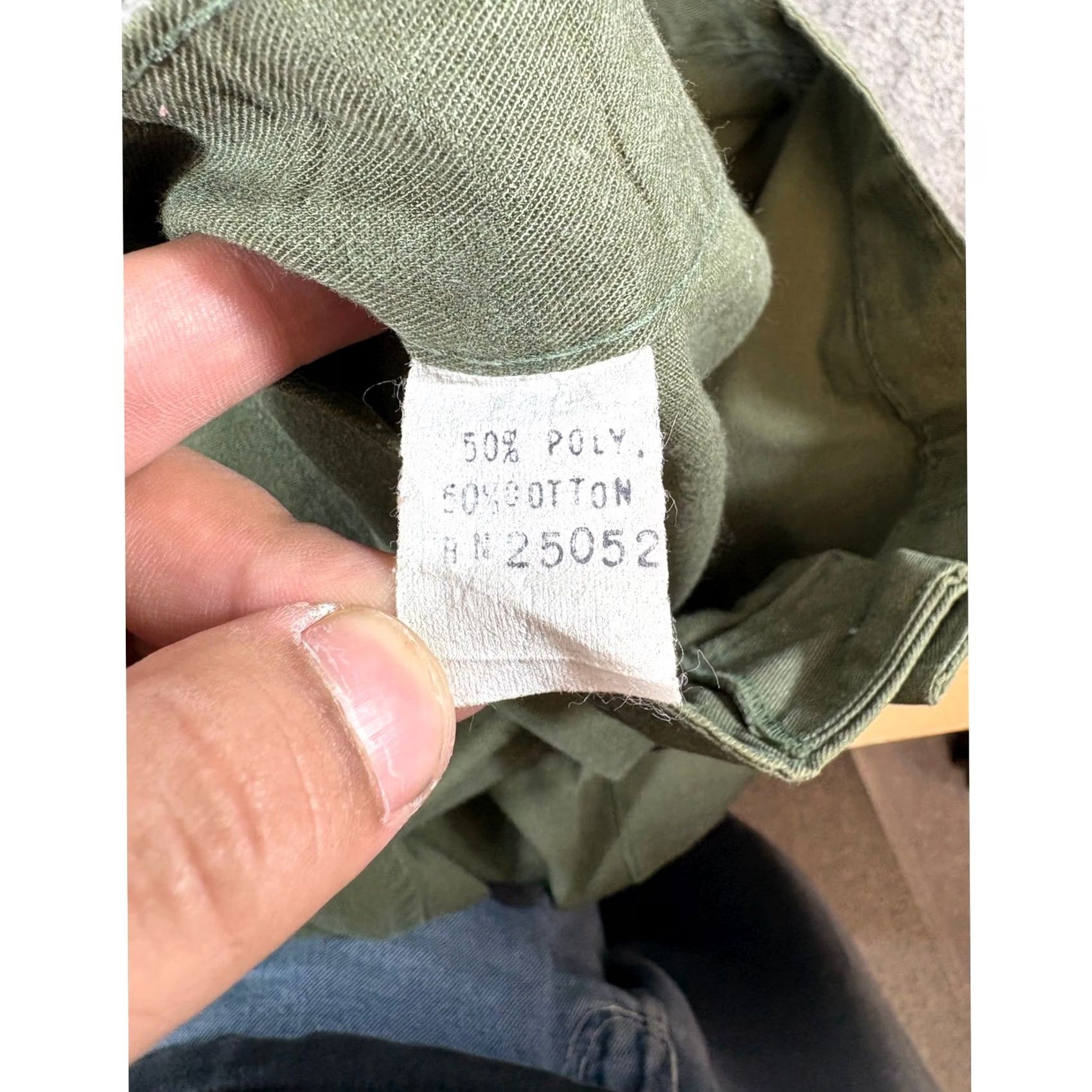 Vintage VINTAGE M-47 Cargo Pants Mens 26 Green Baggy Combat Utility Military Hat? Size US 26 / EU 42 - 3 Thumbnail