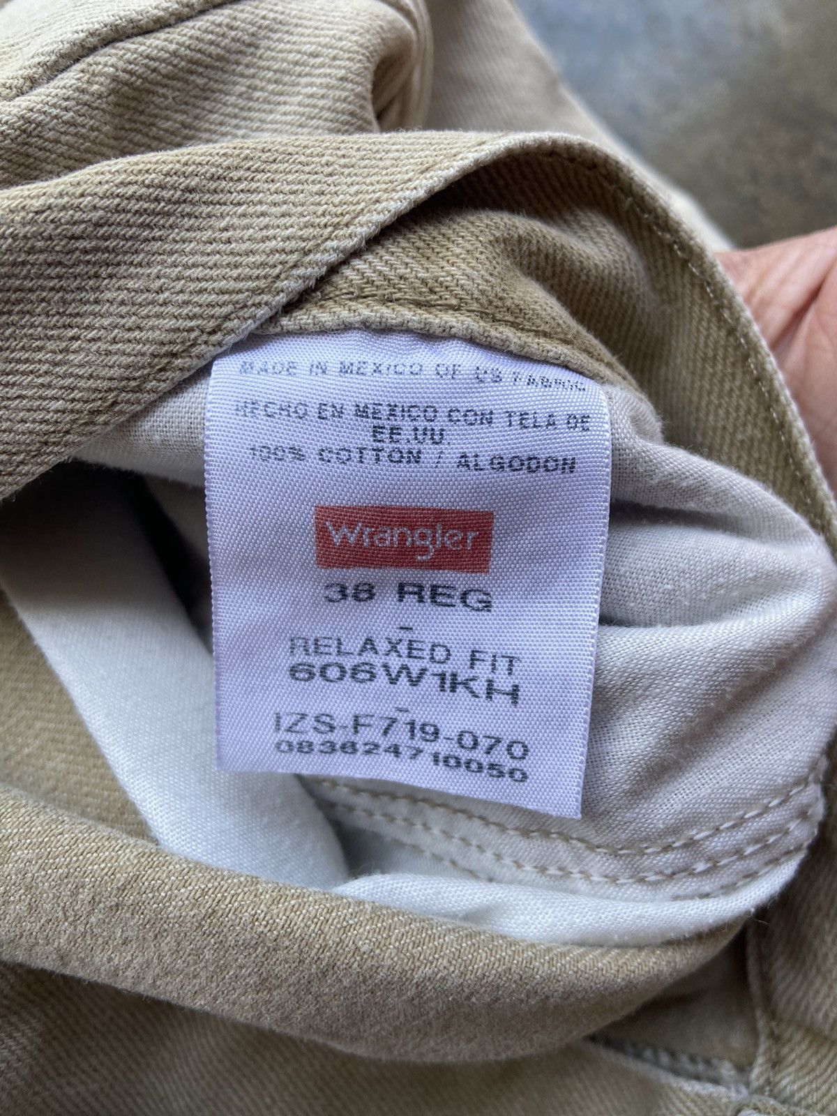 Vintage Vintage Baggy Y2K Faded Wrangler Denim Work Shorts size 38 Size US 38 / EU 54 - 4 Thumbnail