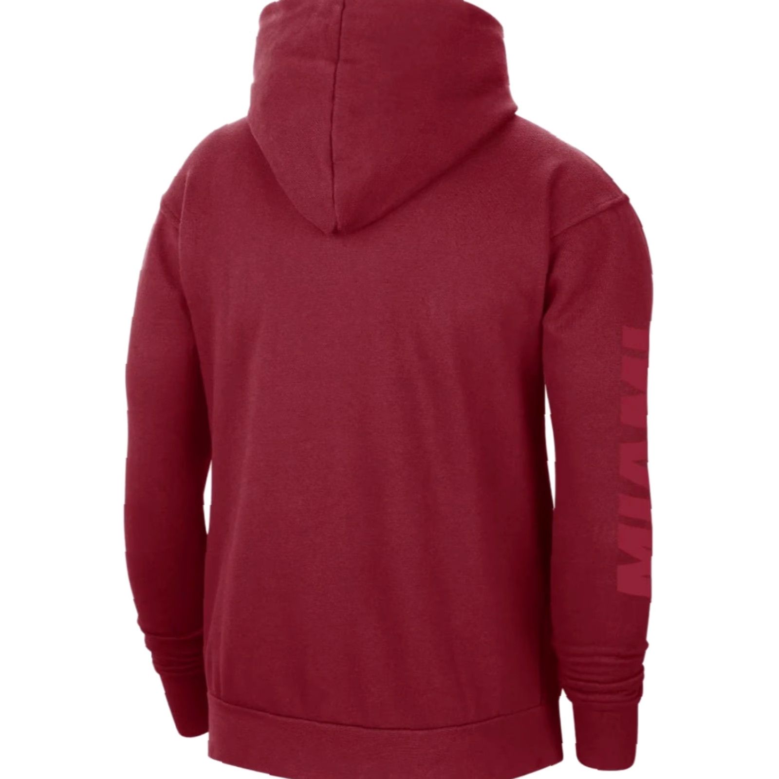 Jordan Brand Nike Jordan Men's Miami Heat Statement Courtside Hoodie DR7003-608 Sz L Red Logo Pullover Hoodie Mens Sports Front Pockets 90s Size US L / EU 52-54 / 3 - 2 Thumbnail