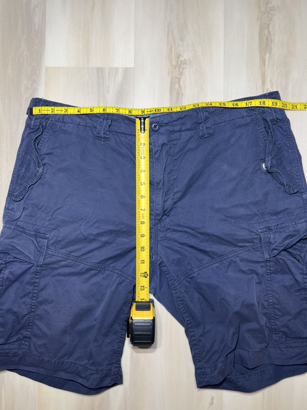 Polo Ralph Lauren Polo Ralph Lauren & Co US Navy Blue VTG Cargo Shorts Men 38 Size US 38 / EU 54 - 5 Thumbnail