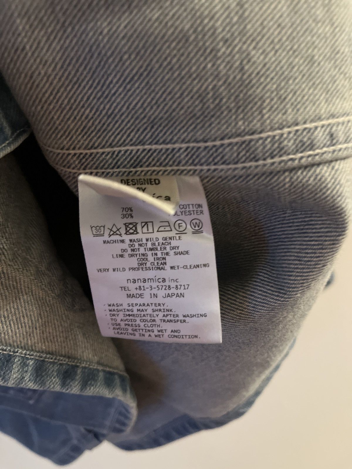 Nanamica Denim jacket Size US S / EU 44-46 / 1 - 4 Thumbnail