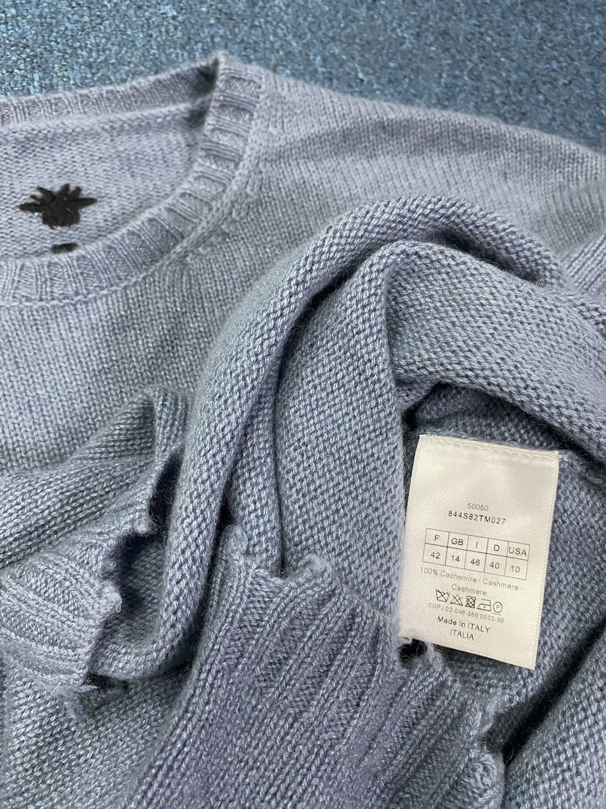 Christian Dior Monsieur Christian Dior L’Amour Surrealism Oversized Knit Sweater Size M / US 6-8 / IT 42-44 - 5 Thumbnail