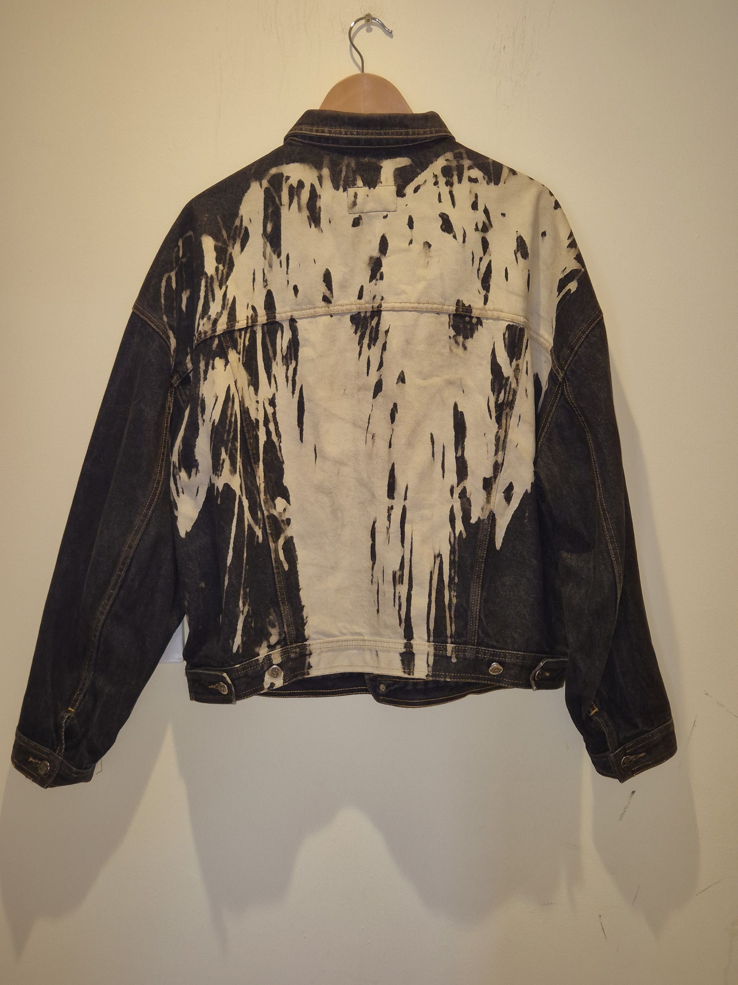Quiksilver 1988 Quicksilver Used And Abused Men's Denim Jacket Size US L / EU 52-54 / 3 - 2 Thumbnail