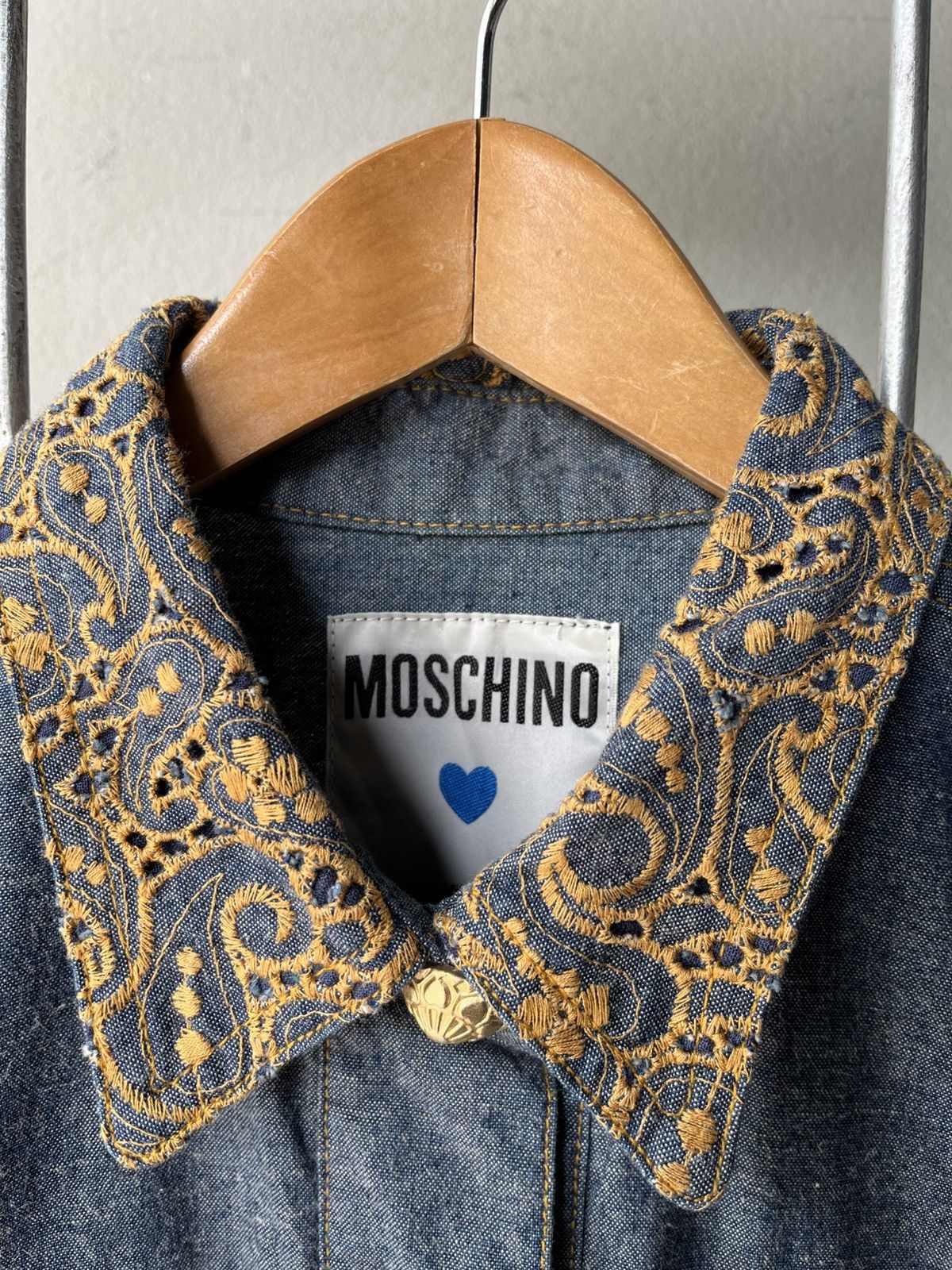 Moschino Moschino cropped jeans shirt. Size ONE SIZE - 4 Thumbnail