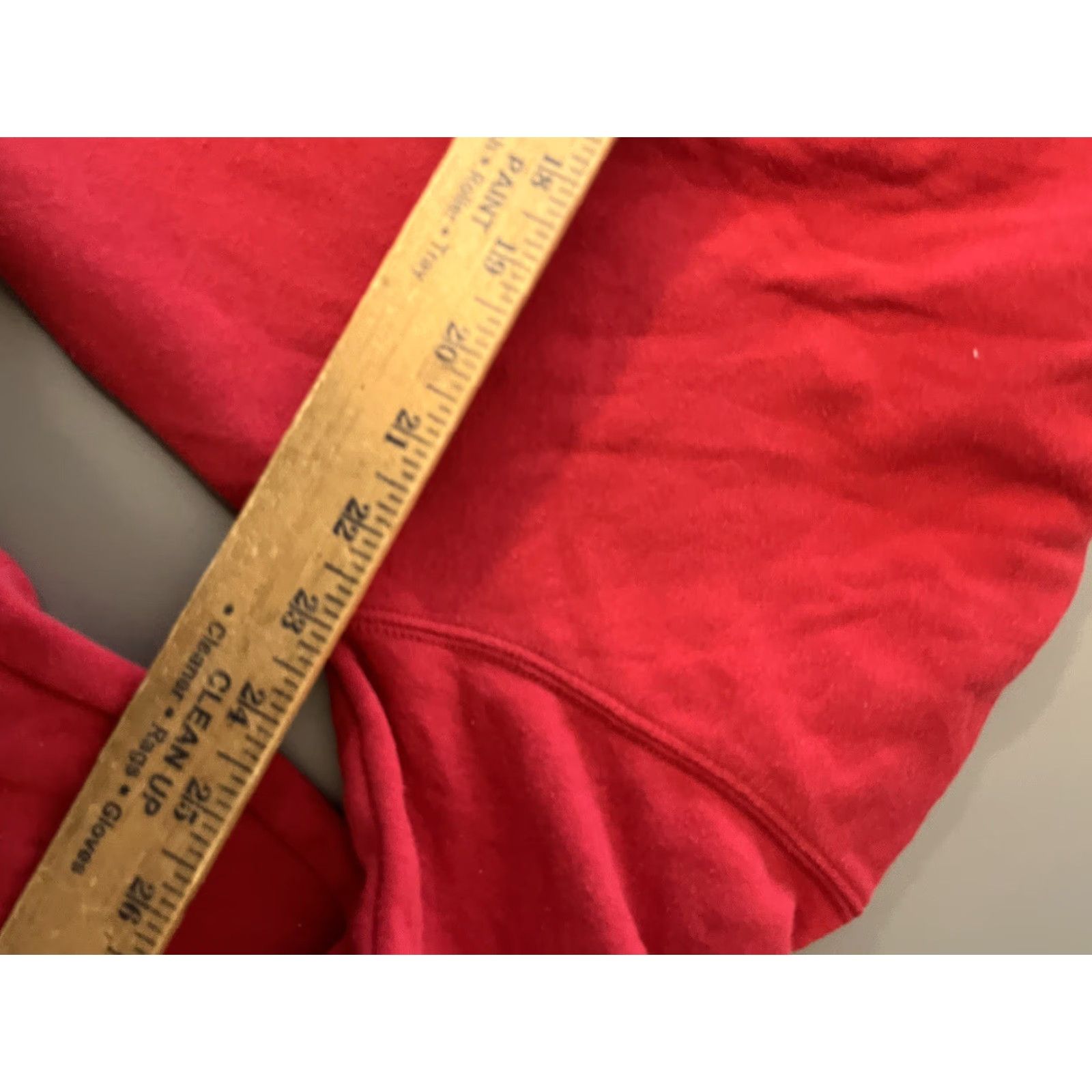 American Eagle Outfitters American Eagle Hoodie Womens Small Red Solid Sweatshirt Jegging Fit Ahh Mazingly Size S / US 4 / IT 40 - 5 Thumbnail