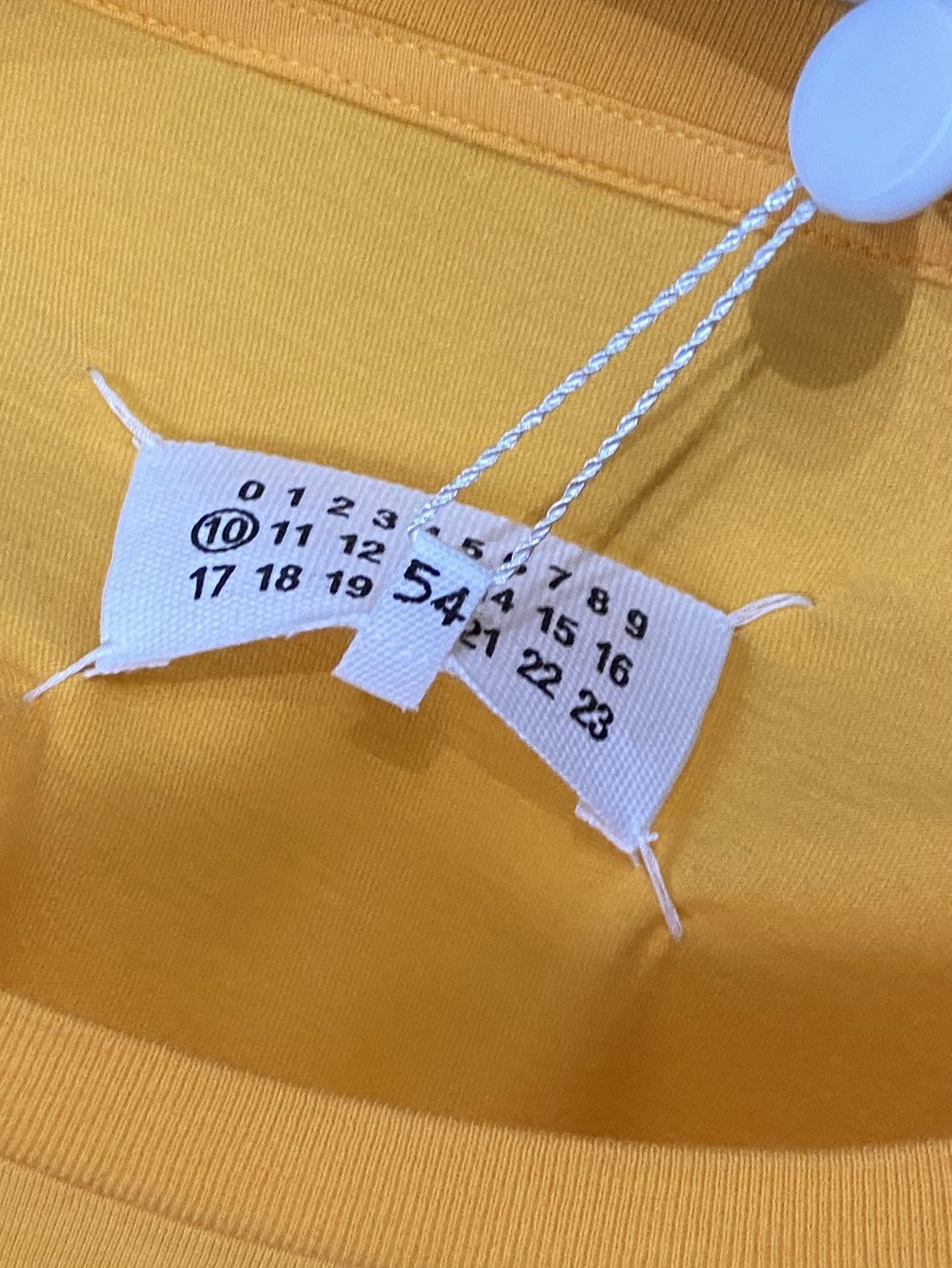 Maison Margiela SS18 $220 NEW MAISON MARGIELA TEE RELAXED FIT ORANGE SZ XXL Size US L / EU 52-54 / 3 - 5 Thumbnail
