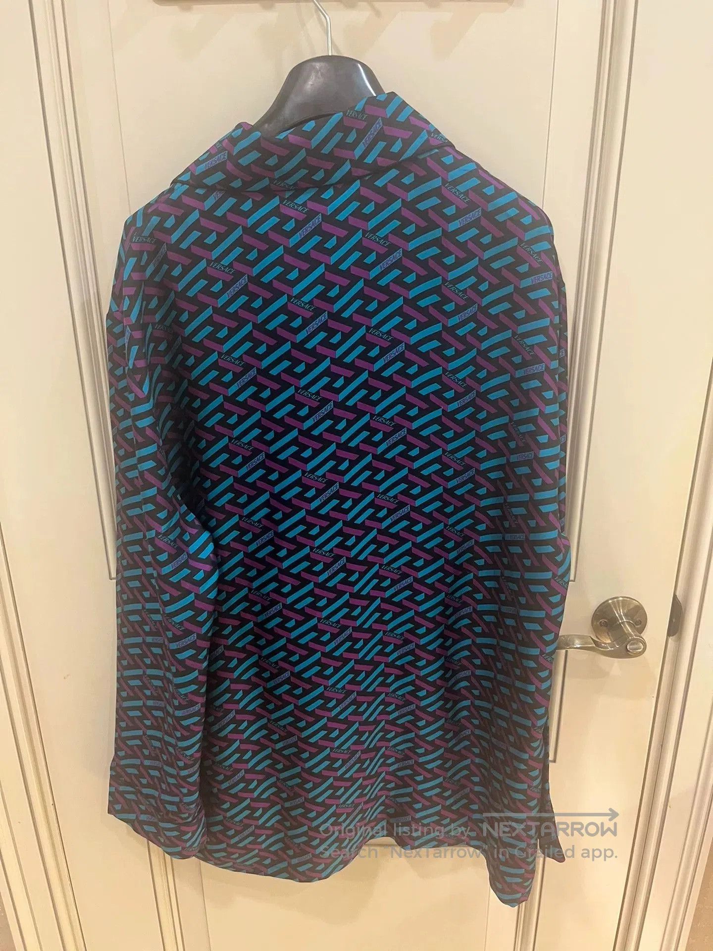 Versace Versace Classic Print Silk Shirt Jacket. Size US M / EU 48-50 / 2 - 7 Thumbnail
