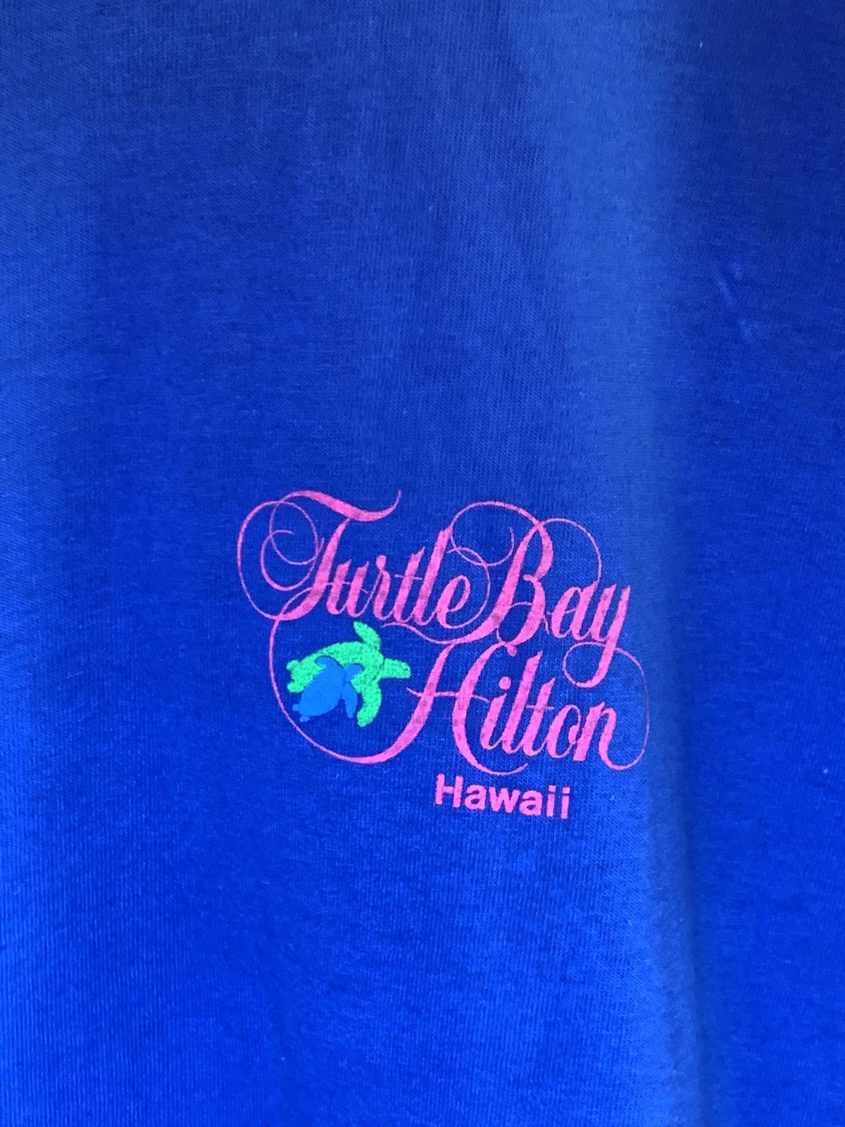 Vintage *RARE* Vintage Turtle Bay Hawaii Hilton Hotel USA-Made Shirt Size US XXL / EU 58 / 5 - 5 Thumbnail