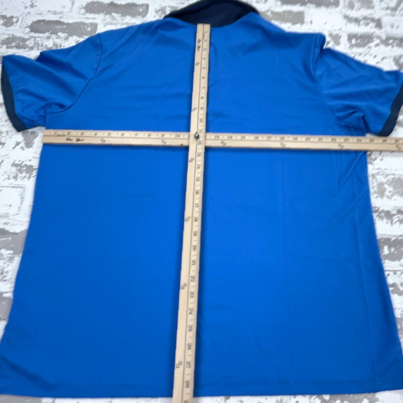 Adidas Adidas Polo Shirt Men XL Blue Performance Golf Tennis Ringer Adult Poly Plain Q Size US XL / EU 56 / 4 - 6 Thumbnail