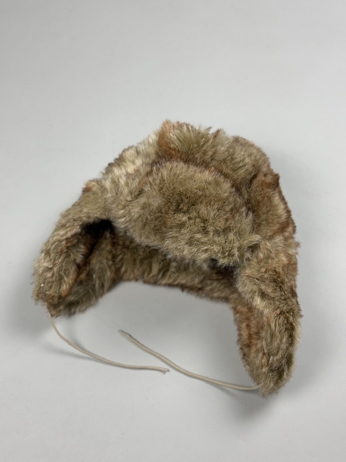Other Vintage Ushanka Faux Fur Fuzzy Trapper Hat One Size Size ONE SIZE - 3 Thumbnail