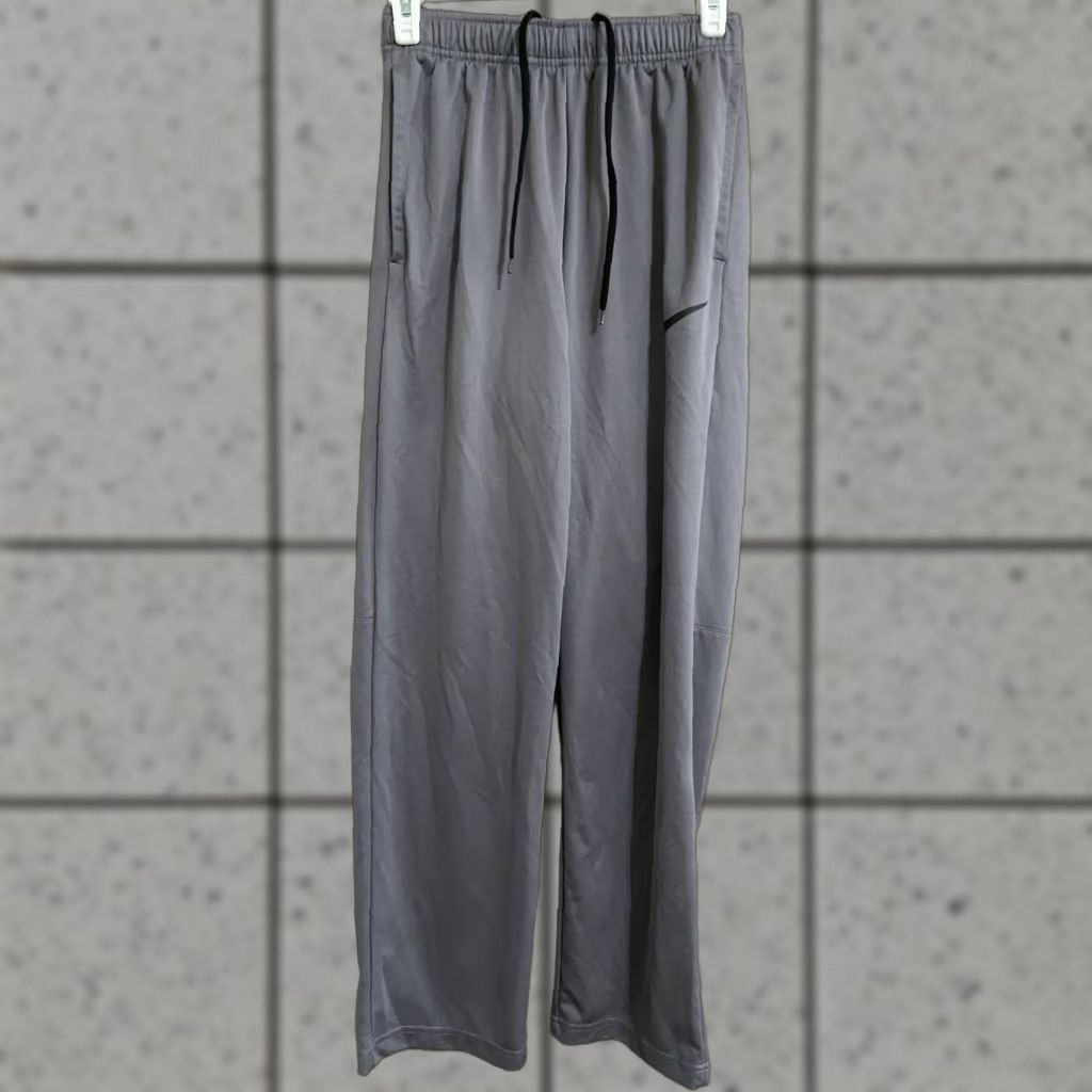 Nike Nike Dri-Fit Joggers Men Small Gray Nike Logo Black Size US 29 - 1 Thumbnail