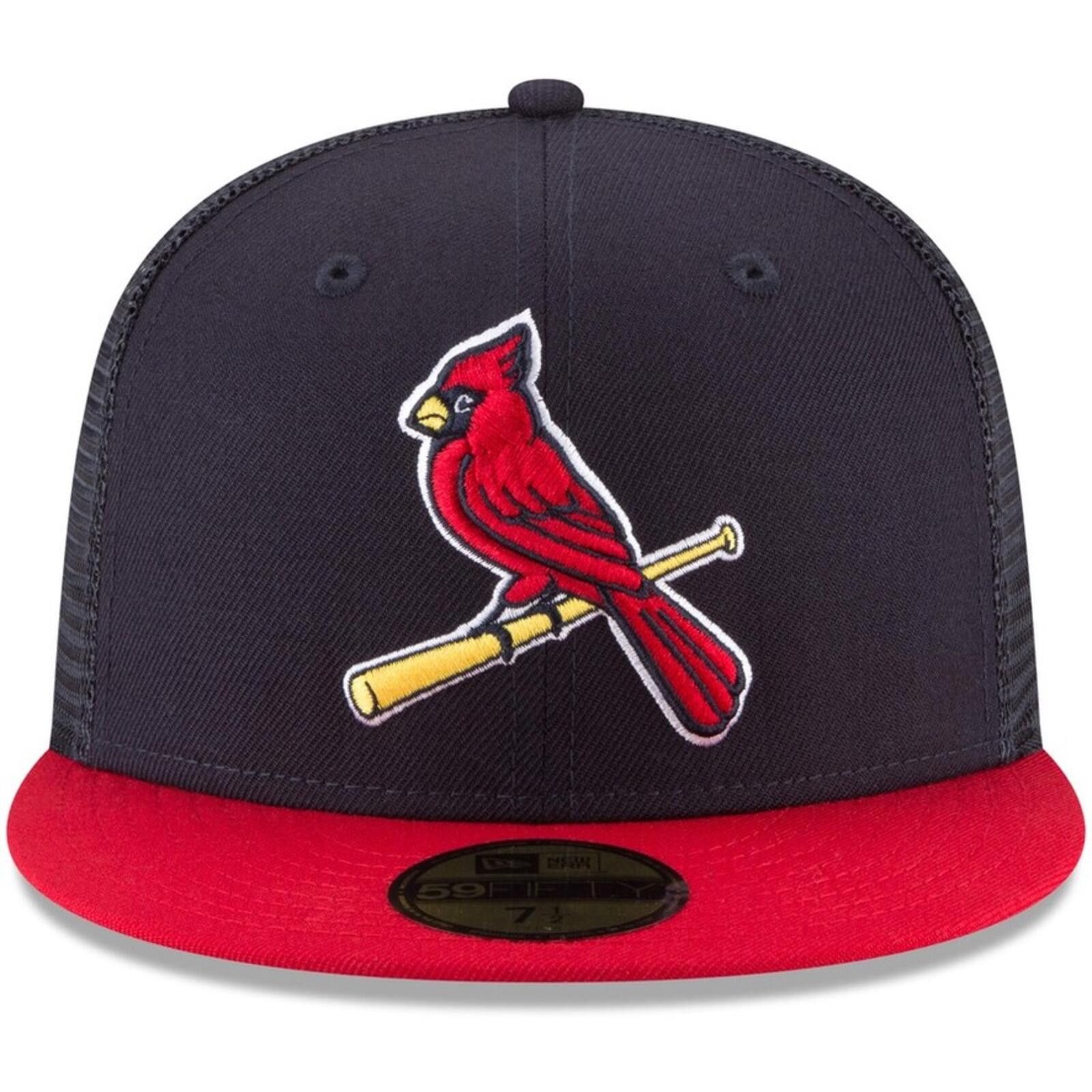 New Era New Era St. Louis Cardinals Mesh Trucker 59FIFTY 7 1/2 Size ONE SIZE - 2 Thumbnail