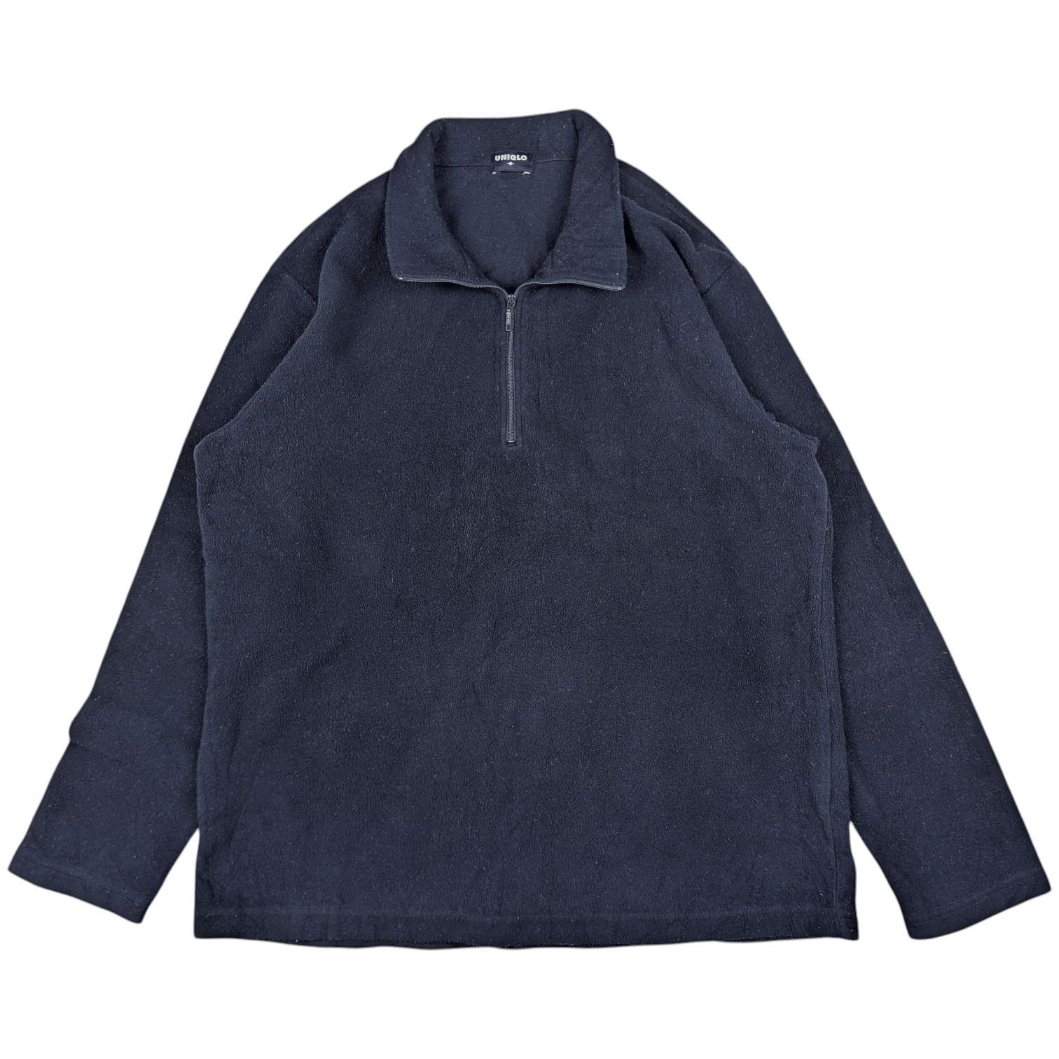 Uniqlo Vintage 90's UNIQLO Half Zipper Up Fleece Sweatshirts Size US M / EU 48-50 / 2 - 2 Thumbnail