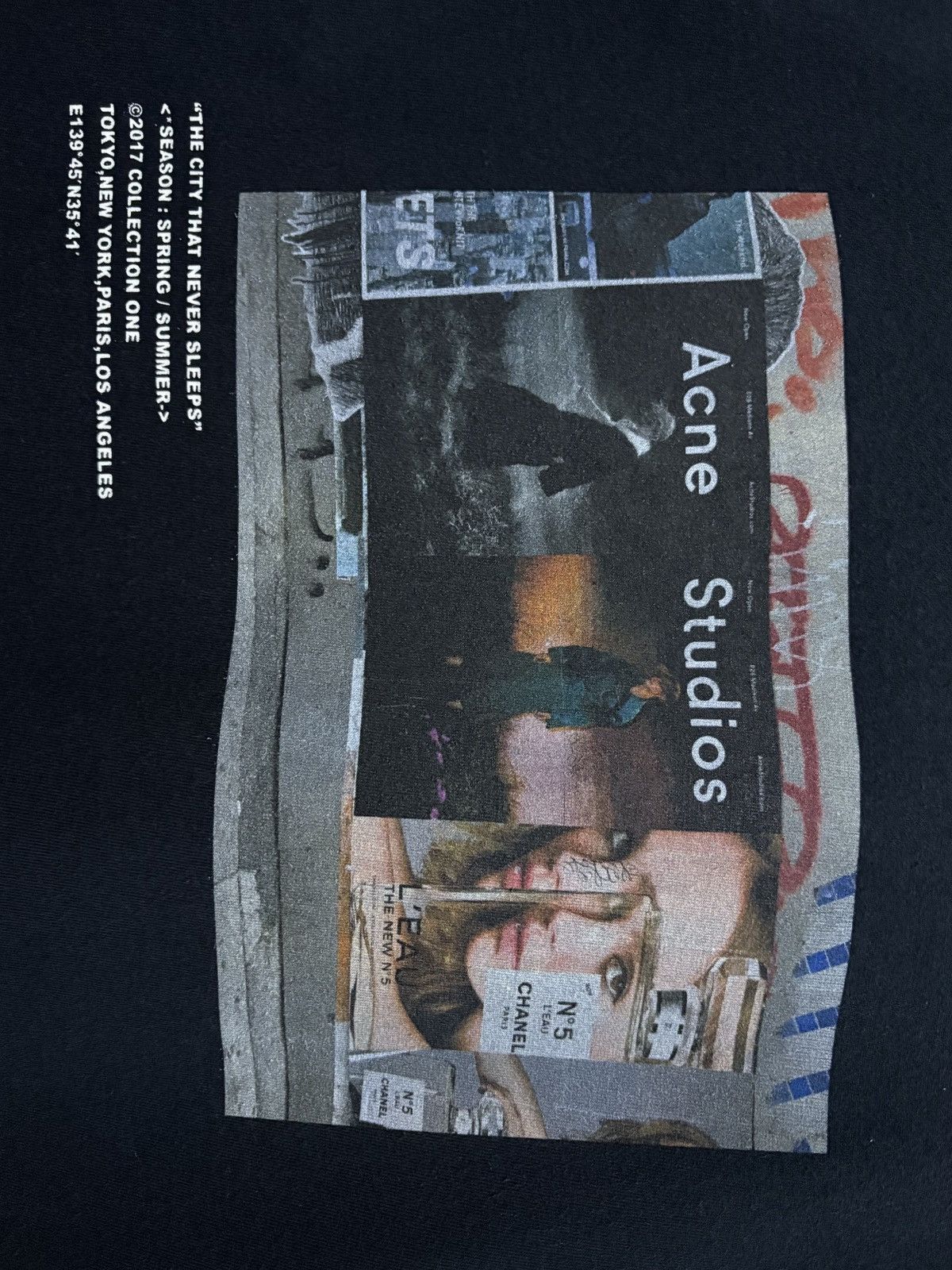 Acne Studios 2000's Patriot - Acne Studios / City Never Sleeps T-Shirt Size US M / EU 48-50 / 2 - 4 Thumbnail