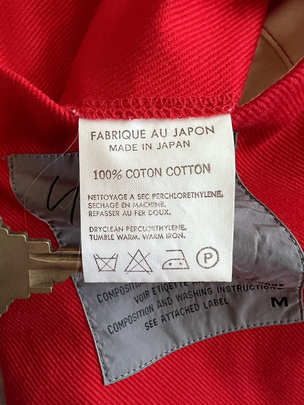 Yohji Yamamoto Yohji Yamamoto Pour Homme SS96 Red Floral Medallion Jacket Size US M / EU 48-50 / 2 - 7 Thumbnail