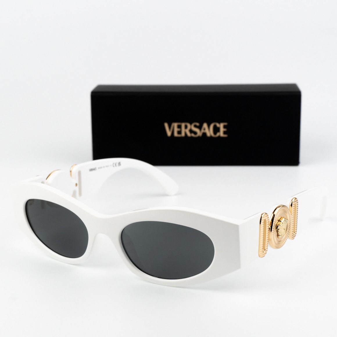 Versace NEW Versace VE4480U 314/87 Oval Unisex Sunglasses Size ONE SIZE - 1 Thumbnail