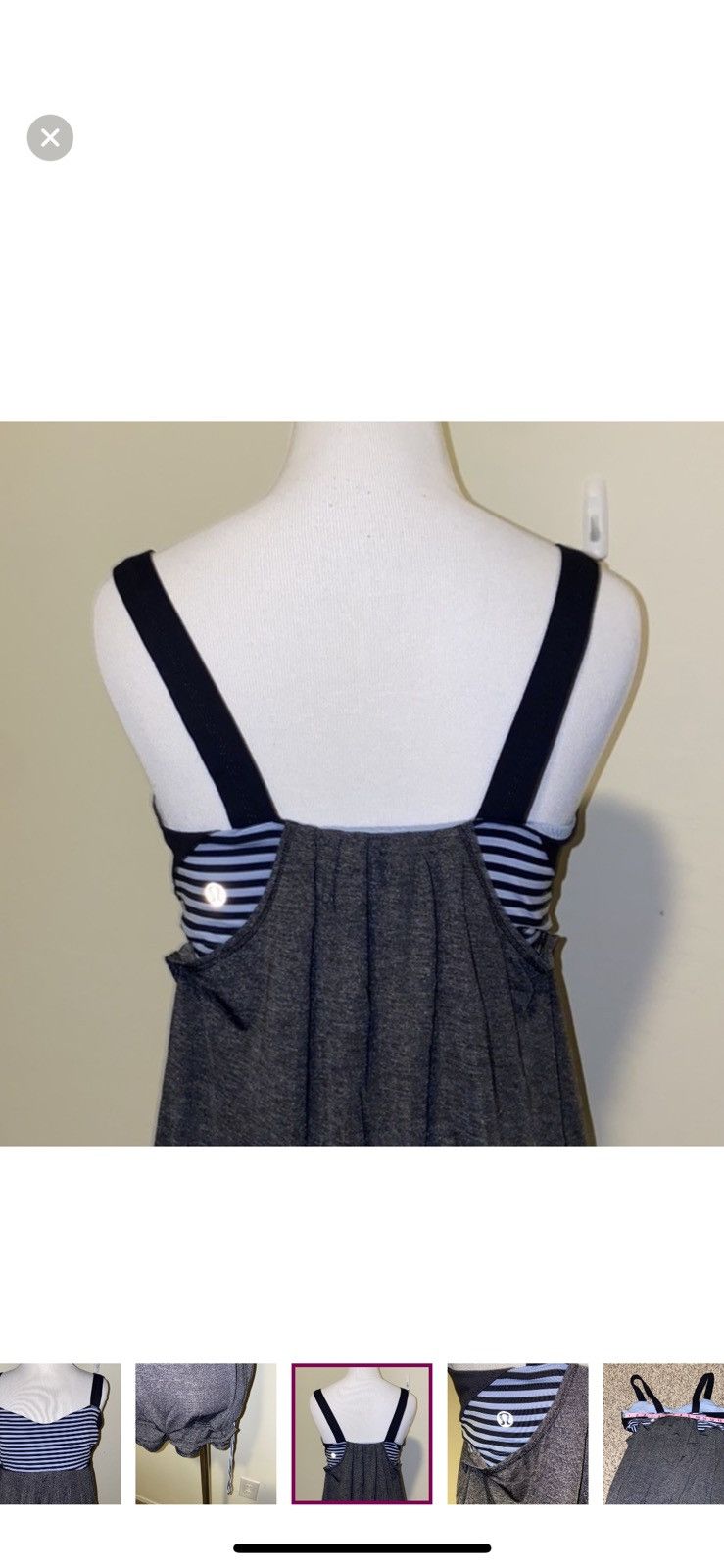 Lululemon Lululemon run back on track tank top size 10 Size L / US 10 / IT 46 - 4 Thumbnail