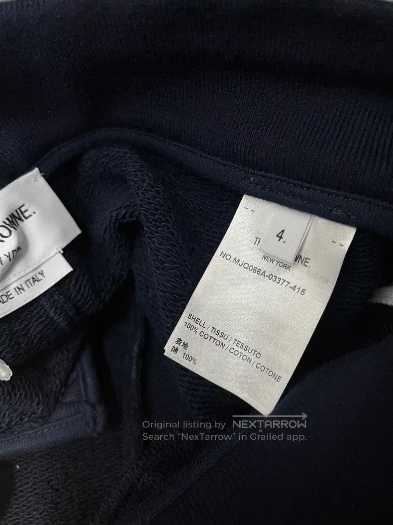 Thom Browne Thom Browne size 4 Side-Striped Sports Sweatpants Size US 32 / EU 48 - 6 Thumbnail