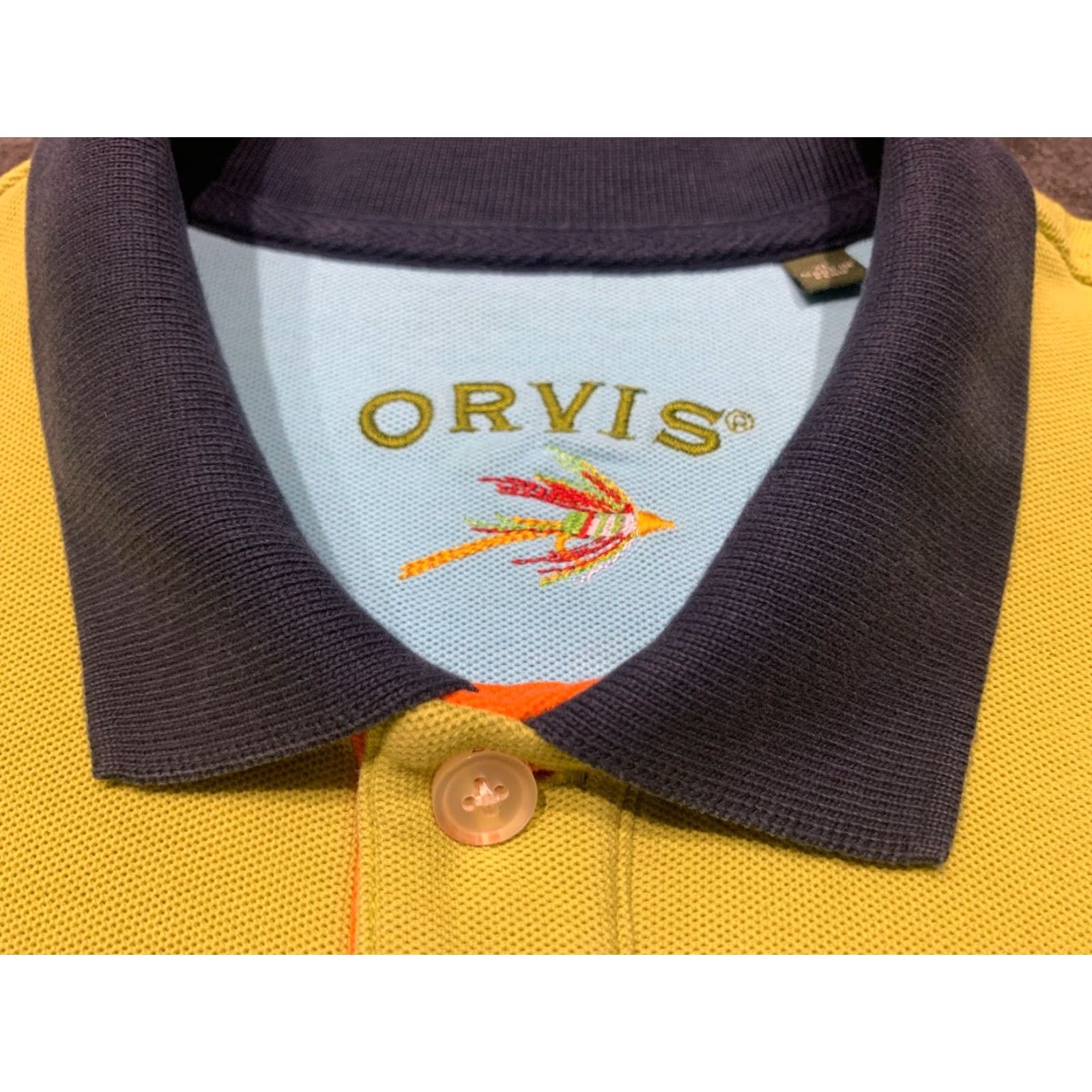 Orvis Orvis Polo Shirt Green Cotton Fishing Mens XL Size US XL / EU 56 / 4 - 6 Thumbnail