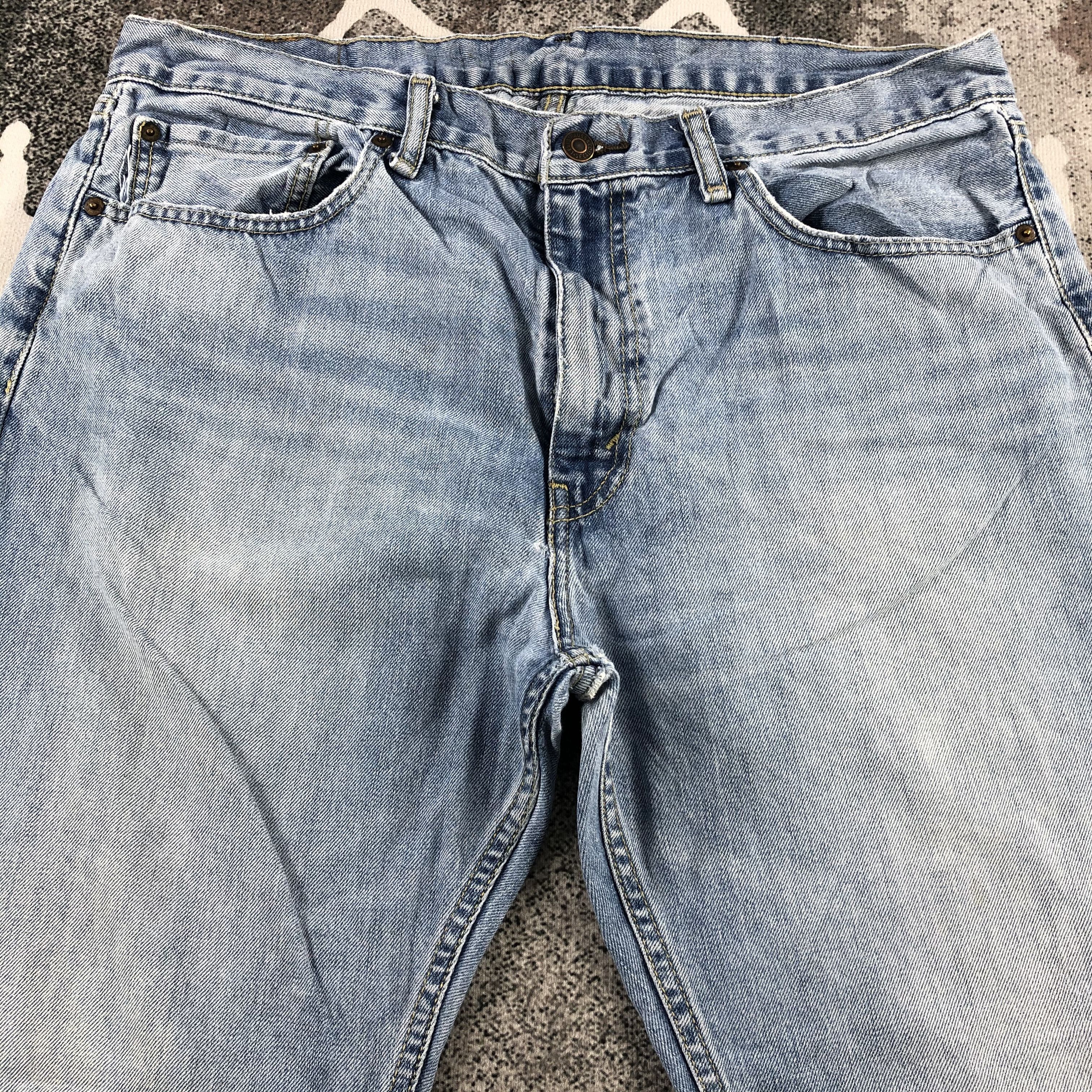 Levi's Vintage Levis 505 Jeans Medium Wash Denim KJ1066 Size US 38 / EU 54 - 3 Thumbnail