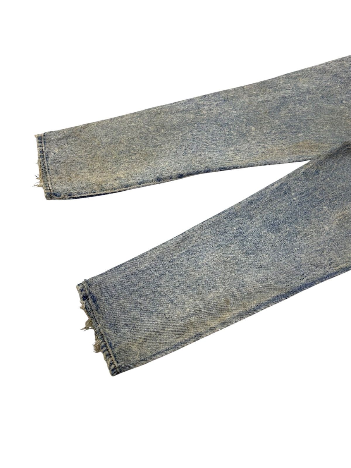Japanese Brand × Vintage 💥Vintage Japanese Denim Mud Wash Ripped Jeans Size US 27 - 11 Thumbnail