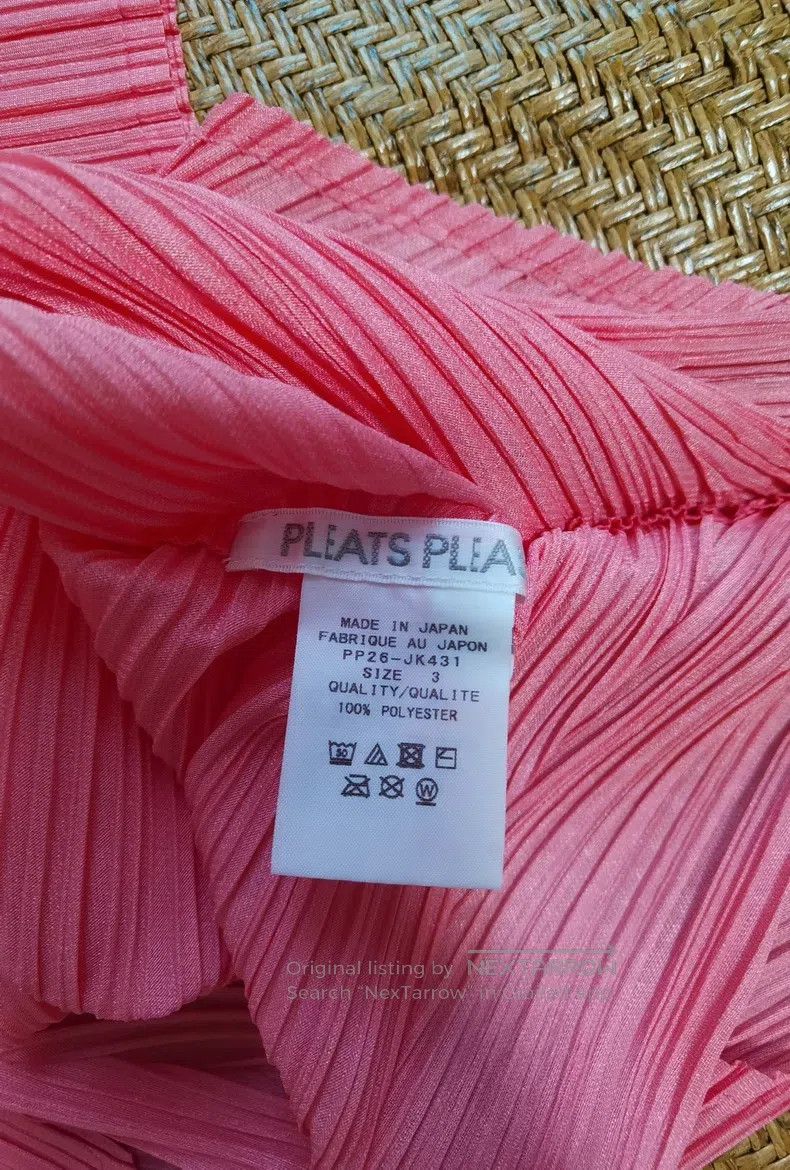 Issey Miyake Issey Miyake Pink Vest Size L / US 10 / IT 46 - 4 Thumbnail