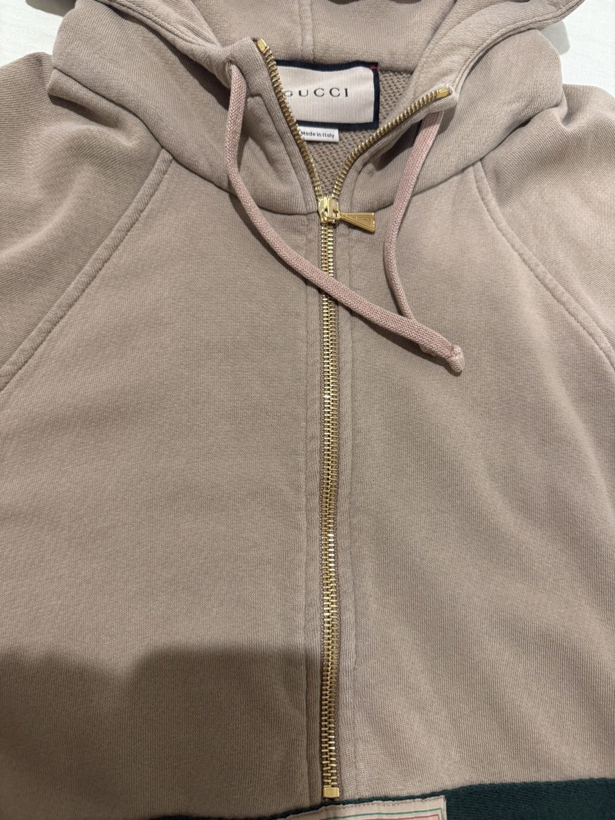 Gucci Gucci Jersey Quarter-Zip Drawstring Sweatshirt Size US S / EU 44-46 / 1 - 3 Thumbnail