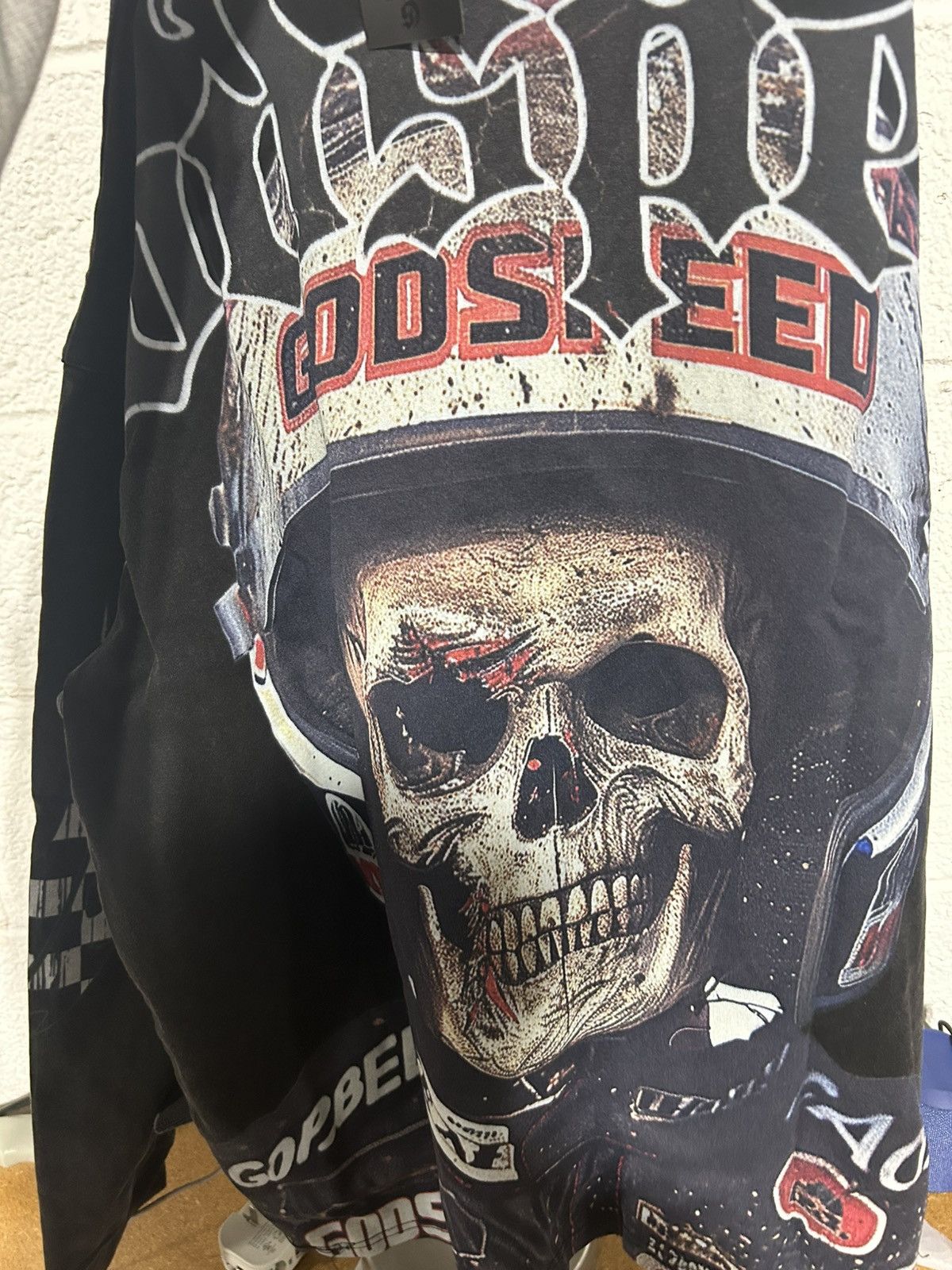 Godspeed Godspeed Crashout LS (Black wash) size M Size US M / EU 48-50 / 2 - 2 Thumbnail