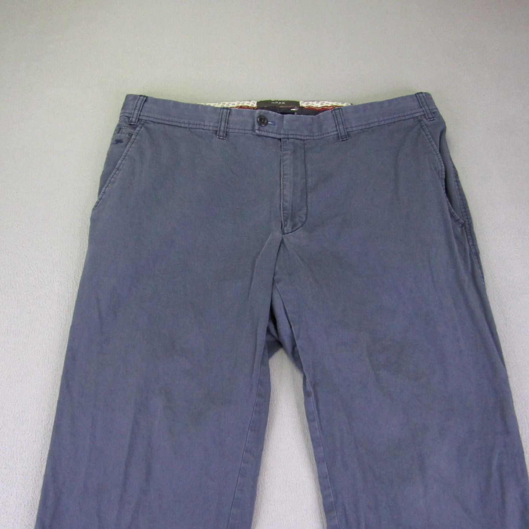 BRAX BRAX Pants 38x29 Blue Evans Chino Straight Leg Casual Slacks Mens Size US 38 / EU 54 - 2 Thumbnail