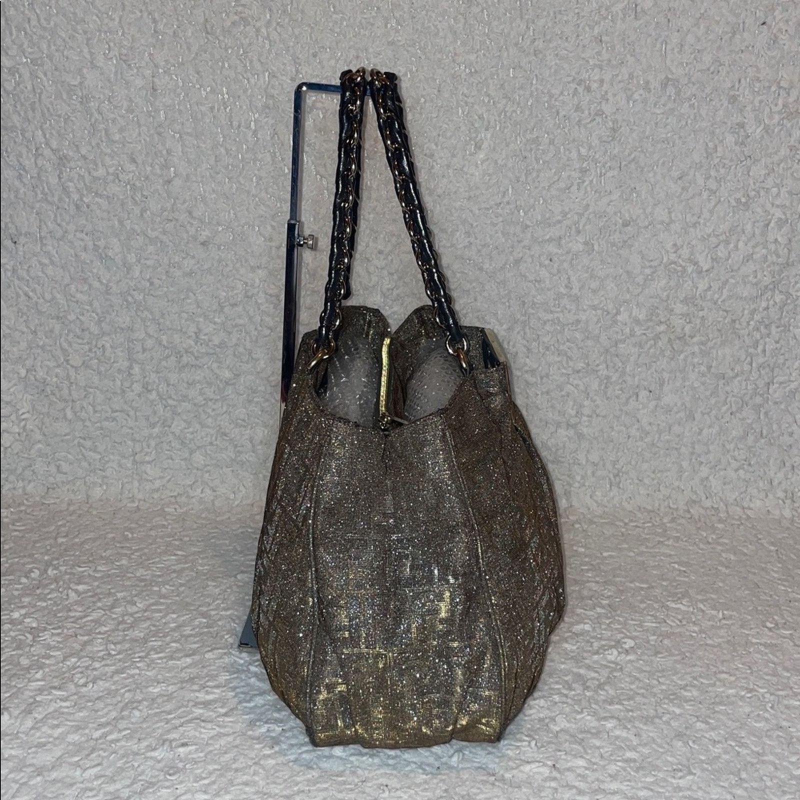 Fendi Fendi Mia Metallic Zucca Lurex Large Tote Size ONE SIZE - 6 Thumbnail