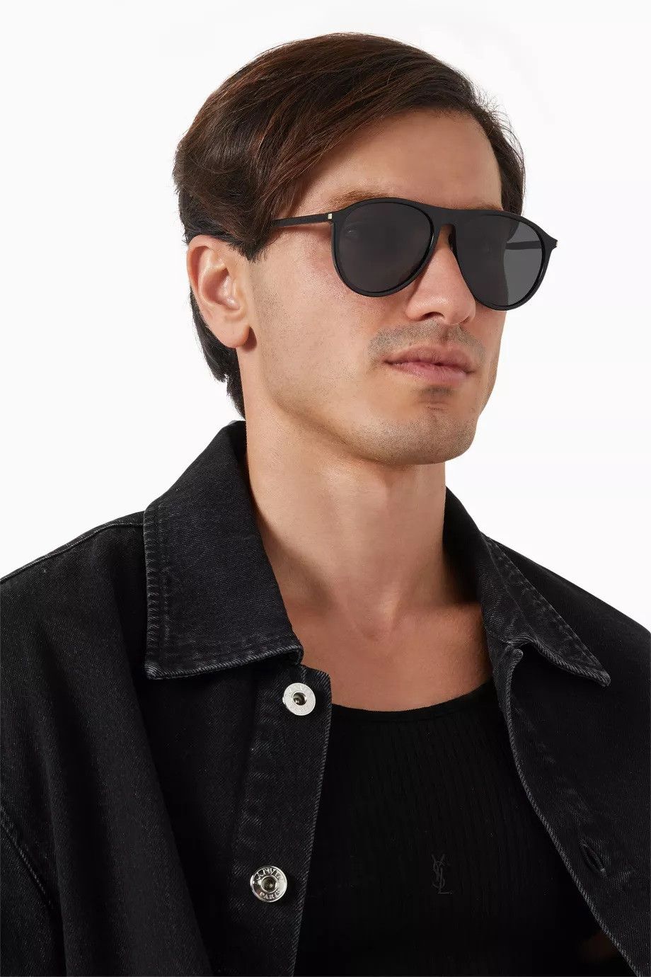 Saint Laurent Paris Saint Laurent Men Sunglasses Pilot SL667 001 NEW AUTHENTIC Size ONE SIZE - 12 Thumbnail