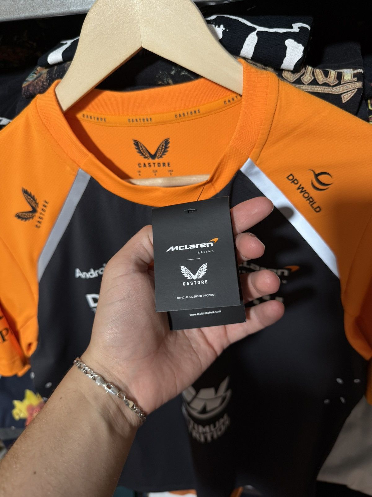 Formula 1 Castore 2025 McLaren Formula 1 Team Set Up T-Shirt Phantom Size US S / EU 44-46 / 1 - 10 Thumbnail