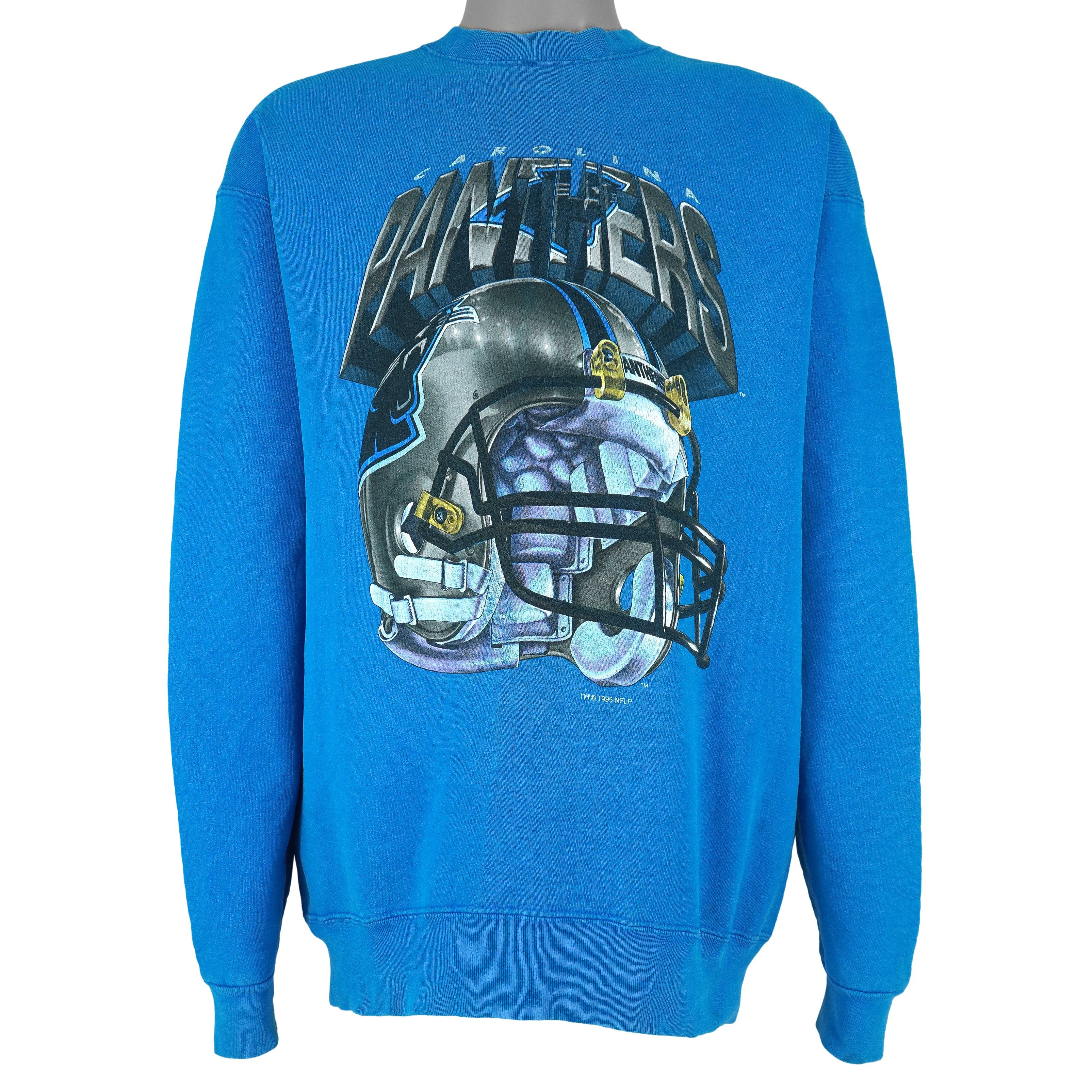 NFL - Carolina Panthers Helmet Crew Neck Sweatshirt 1995