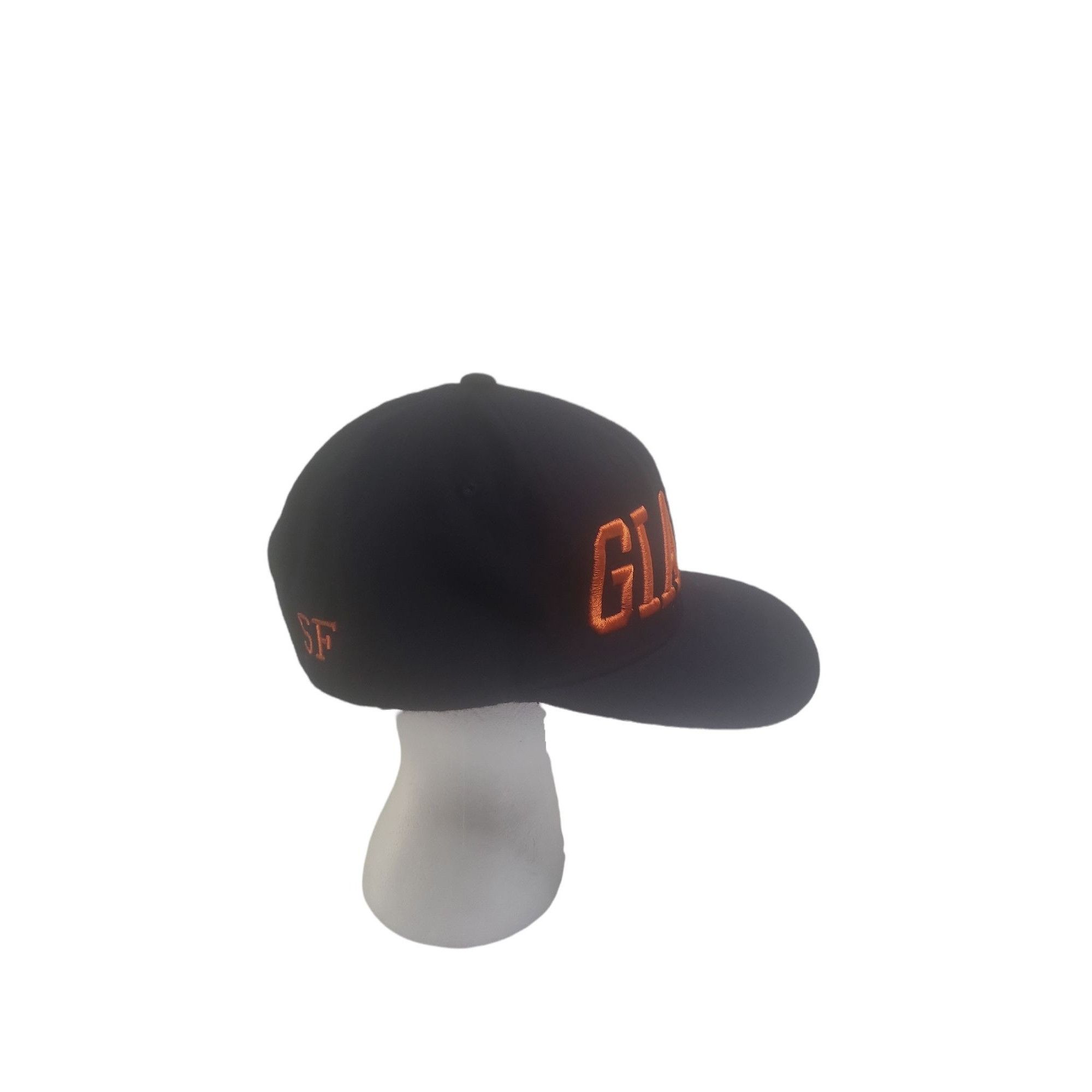 Lids San Francisco Giants Snapback Hat MLB Lids OS Black Orange B Size ONE SIZE - 3 Thumbnail
