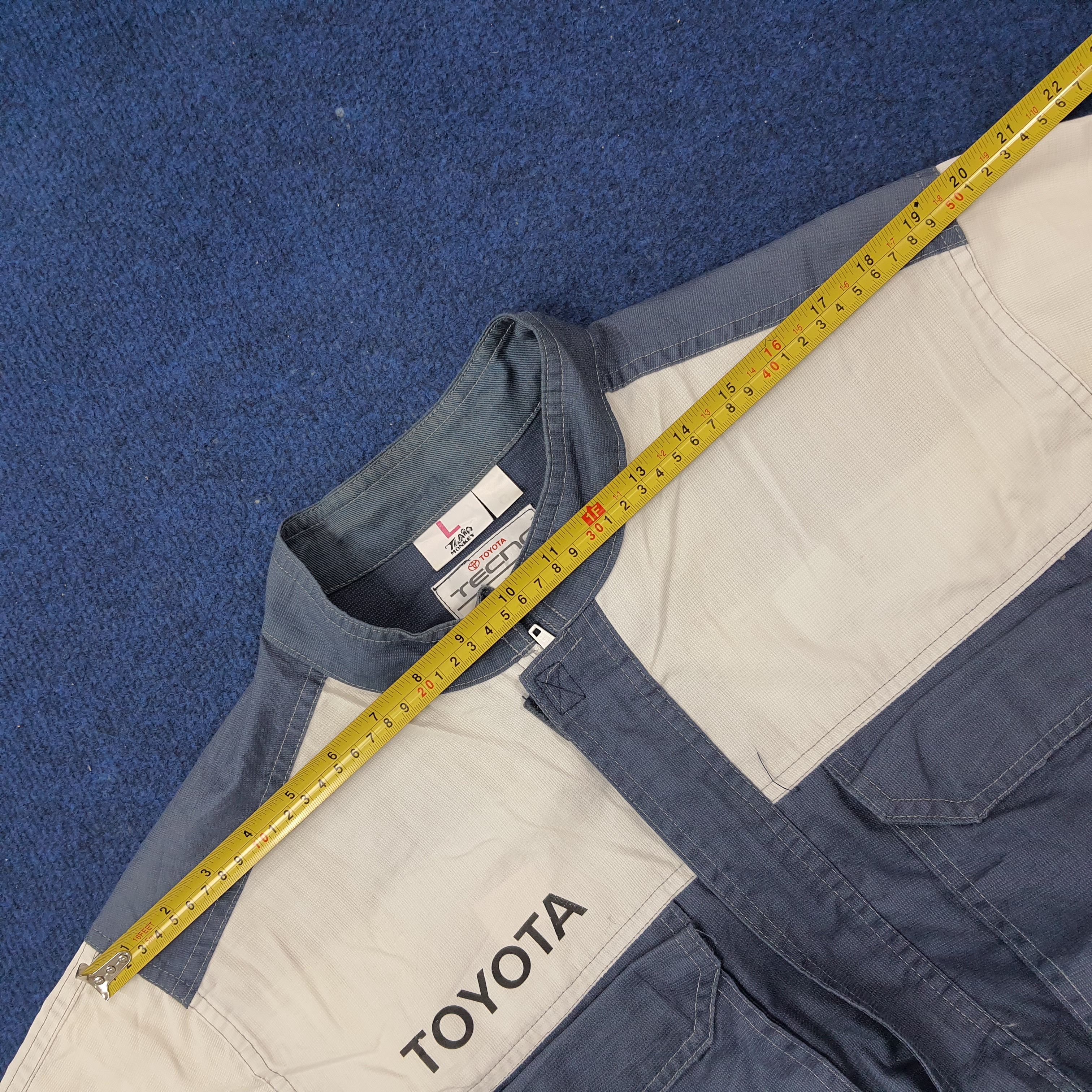 Japanese Brand × Vintage Vintage Toyota Tecno Racing Motorsports Coverall C232N12 Size US M / EU 48-50 / 2 - 10 Thumbnail
