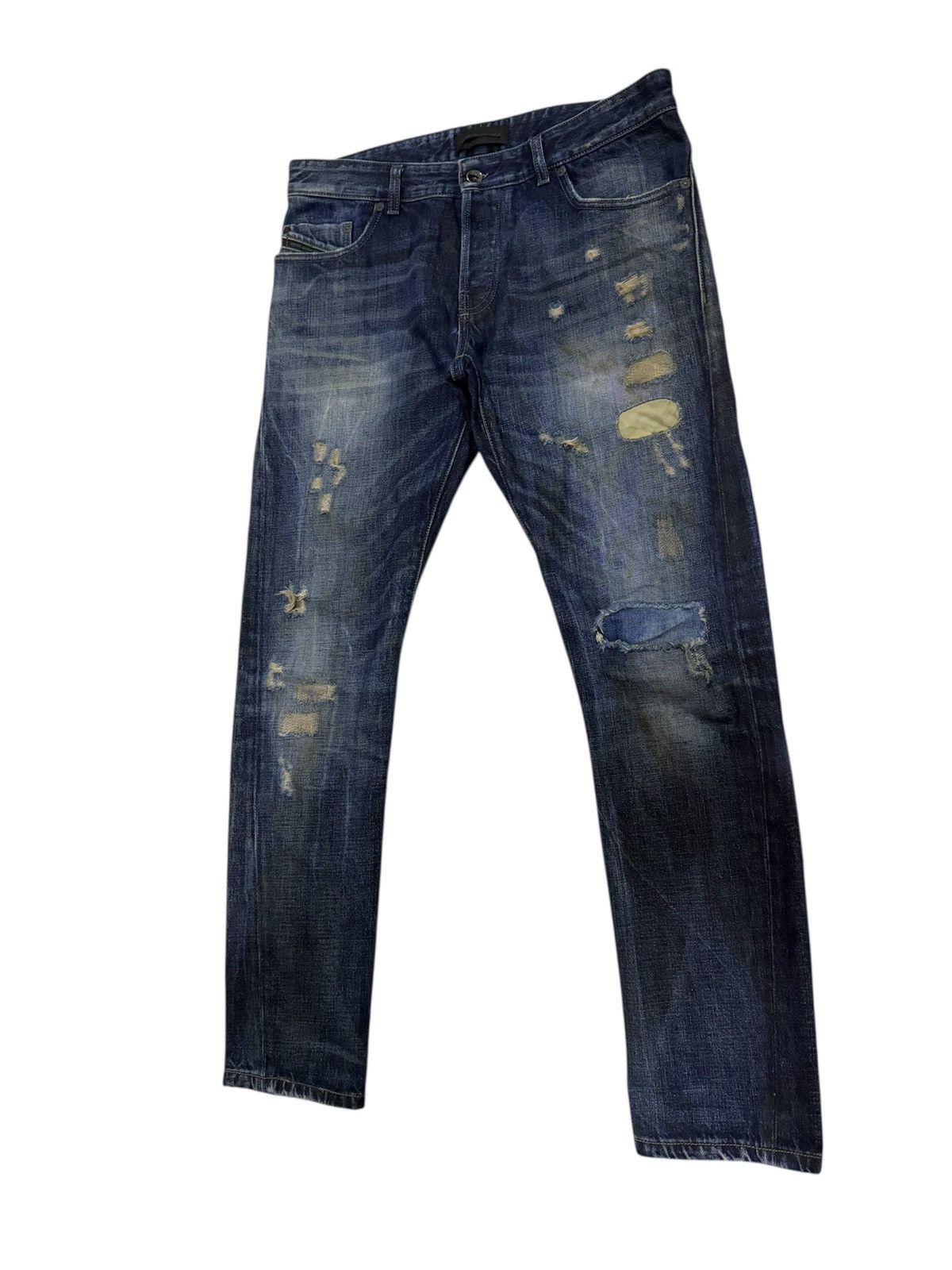 Diesel Black Gold ARCHIVAL ITALY BRAND DIESEL BLACK GOLD DISTRESS DESIGN Size US 34 / EU 50 - 3 Thumbnail