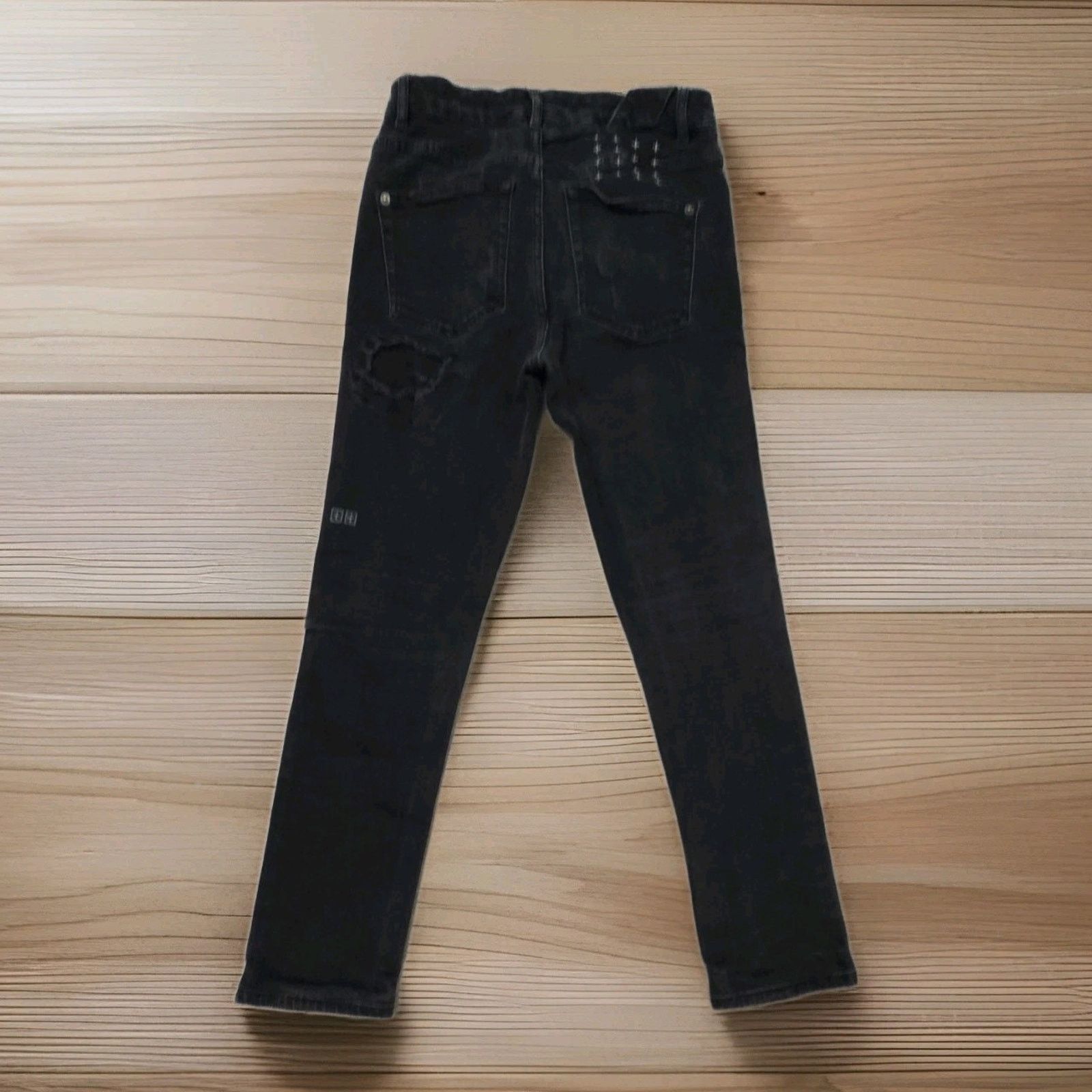 Ksubi Ksubi Chitch Boneyard Slim Fit Distressed Black Jeans 28 Size 28" / US 6 / IT 42 - 5 Thumbnail